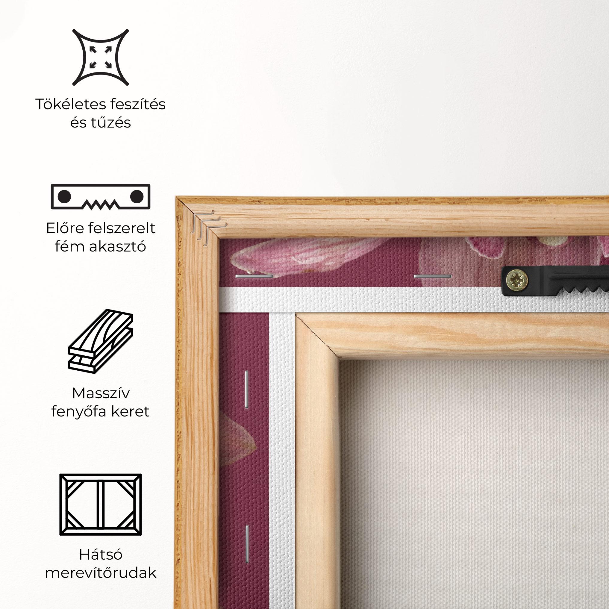 Vászonkép Orchid Holding mockup 5