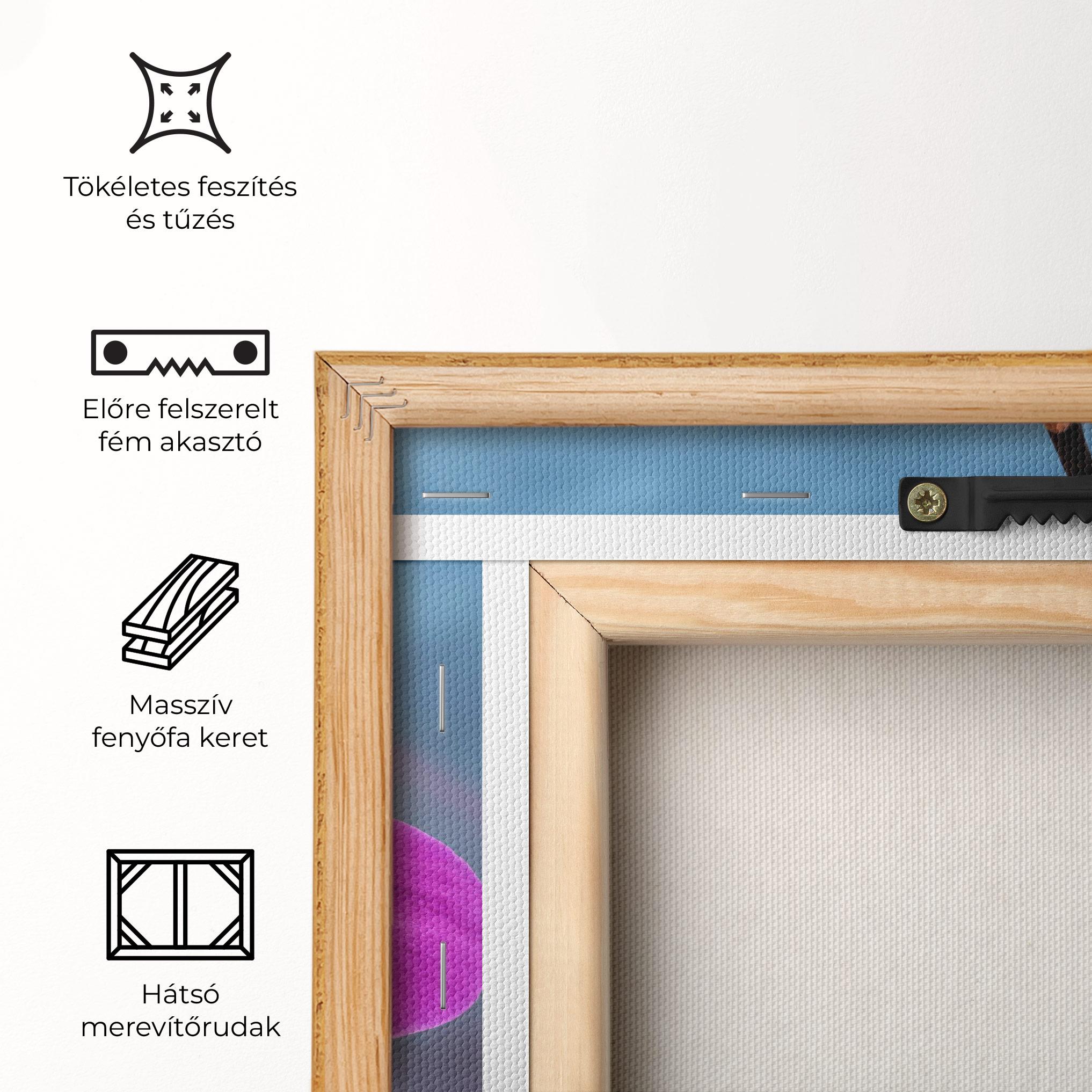 Vászonkép Sky Purple Orchid mockup 5