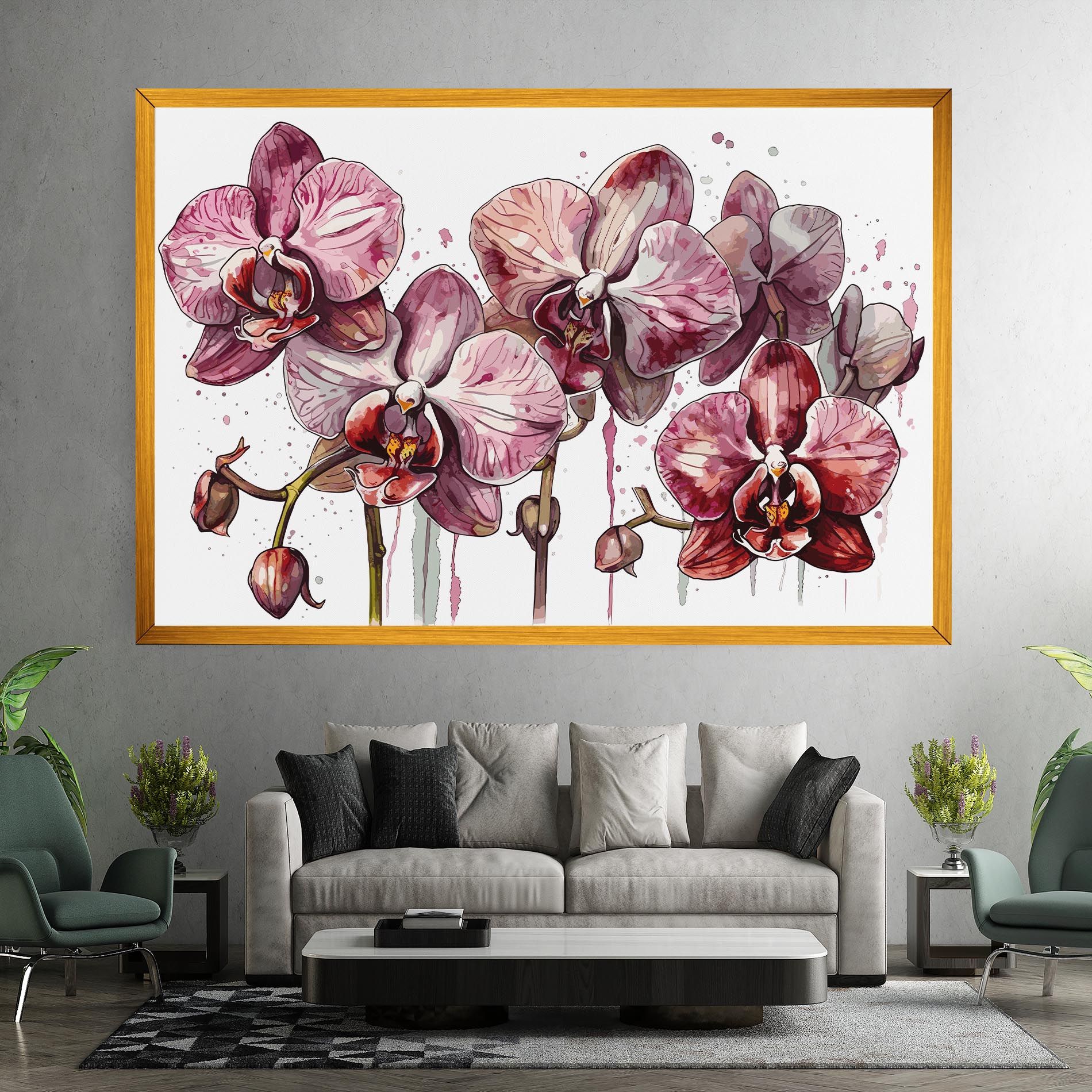 Orchid Art mockup 7