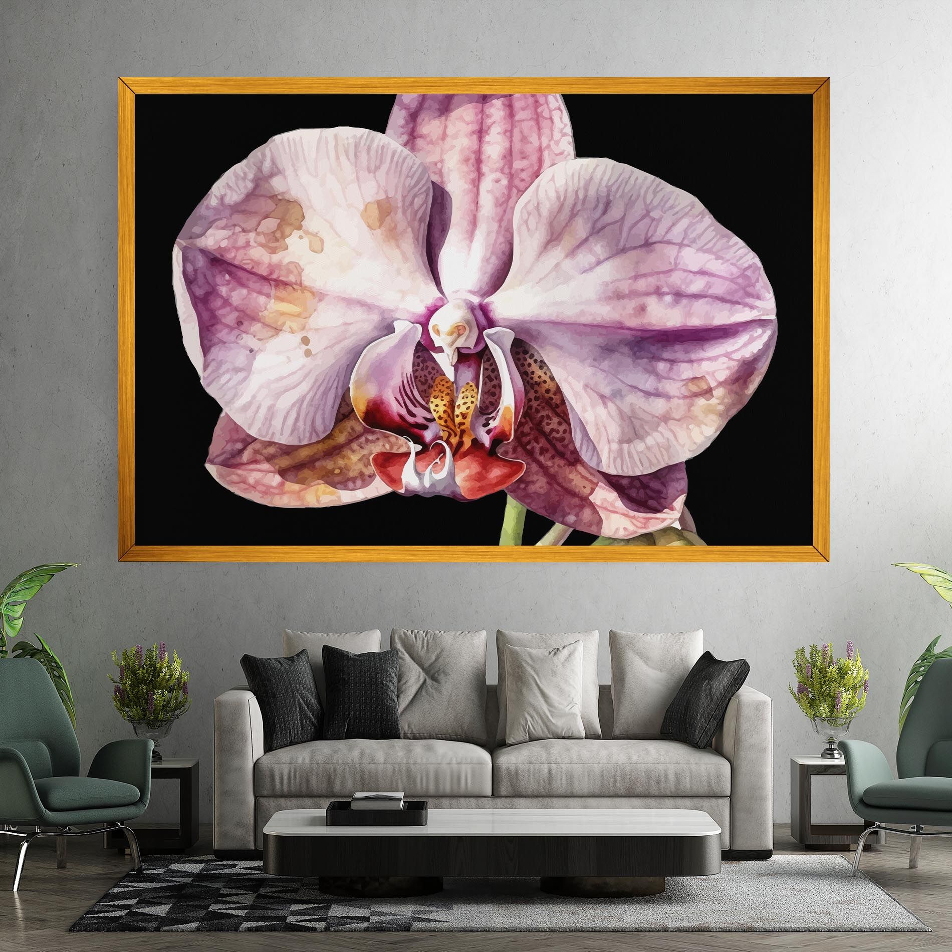 Painted Orchid mockup 7