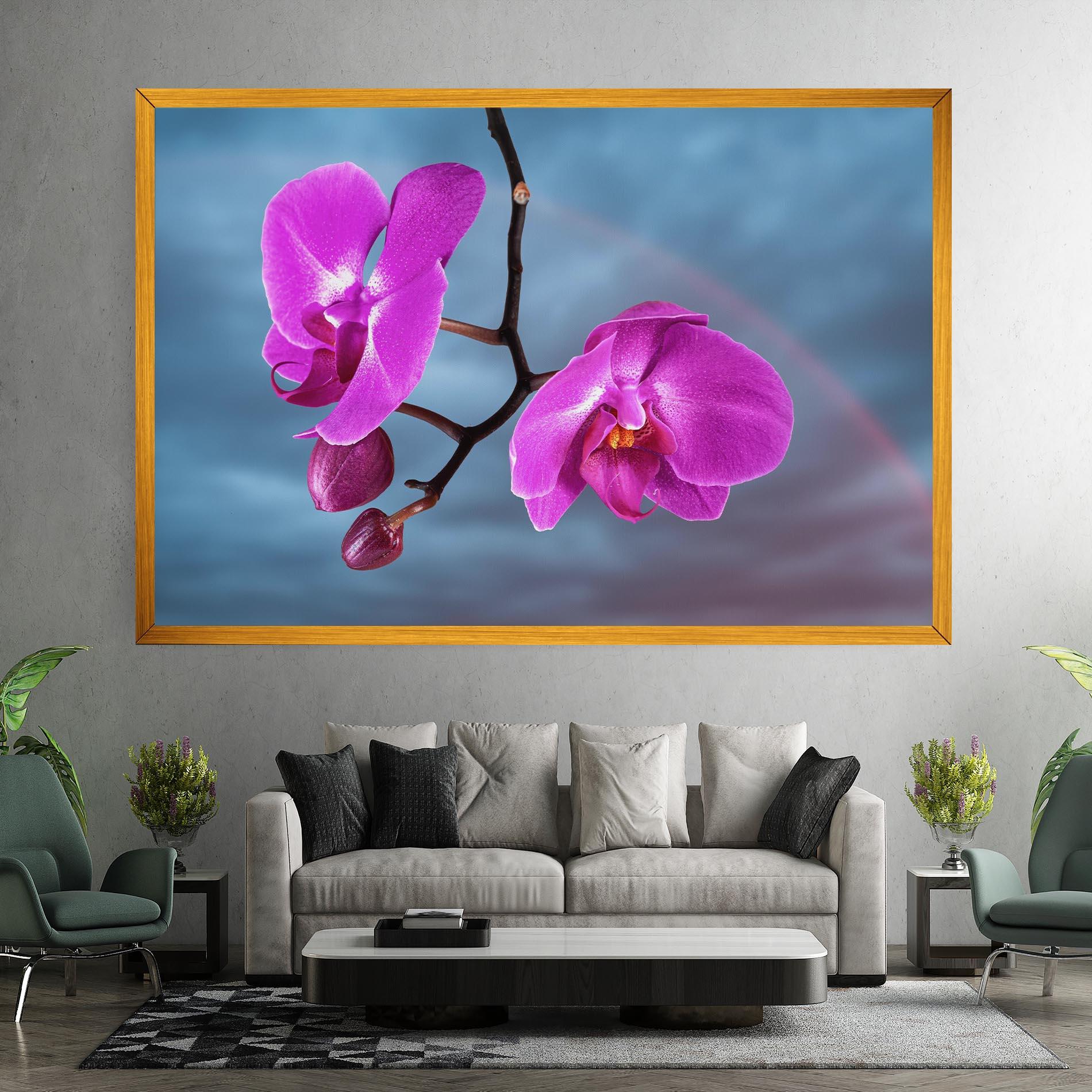 Vászonkép Sky Purple Orchid mockup 7