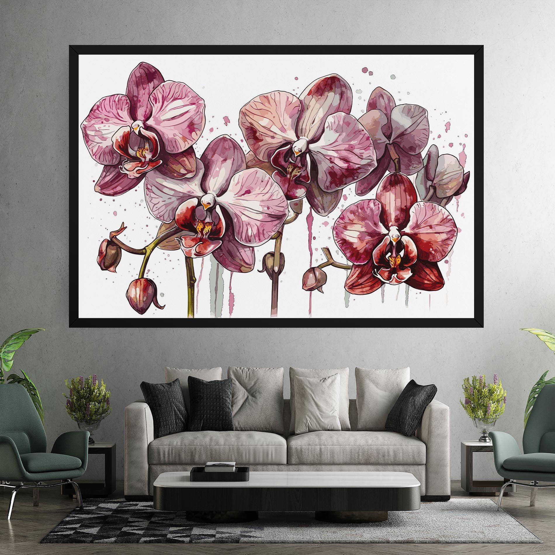 Orchid Art mockup 7