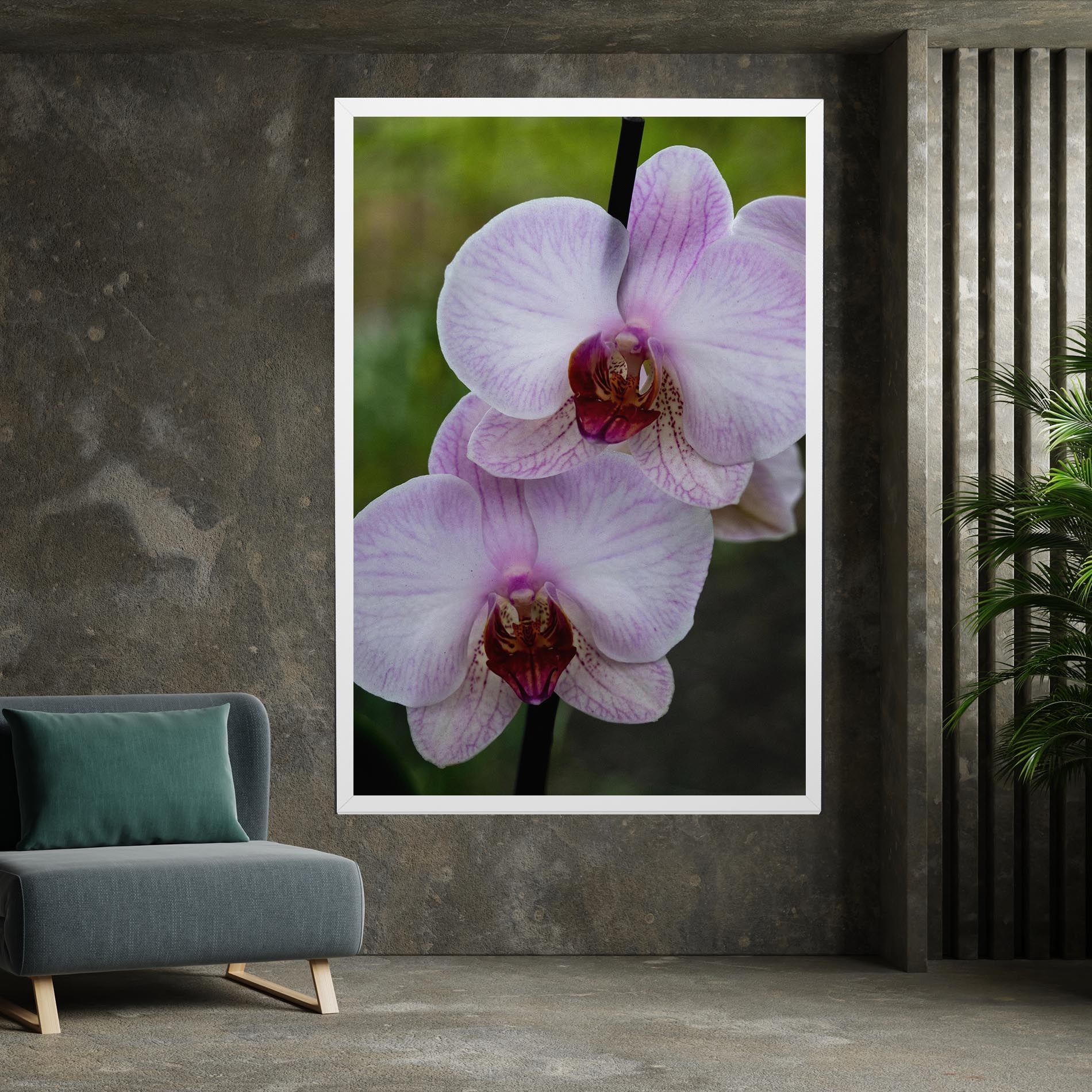 Garden Light Purple Orchid mockup 7