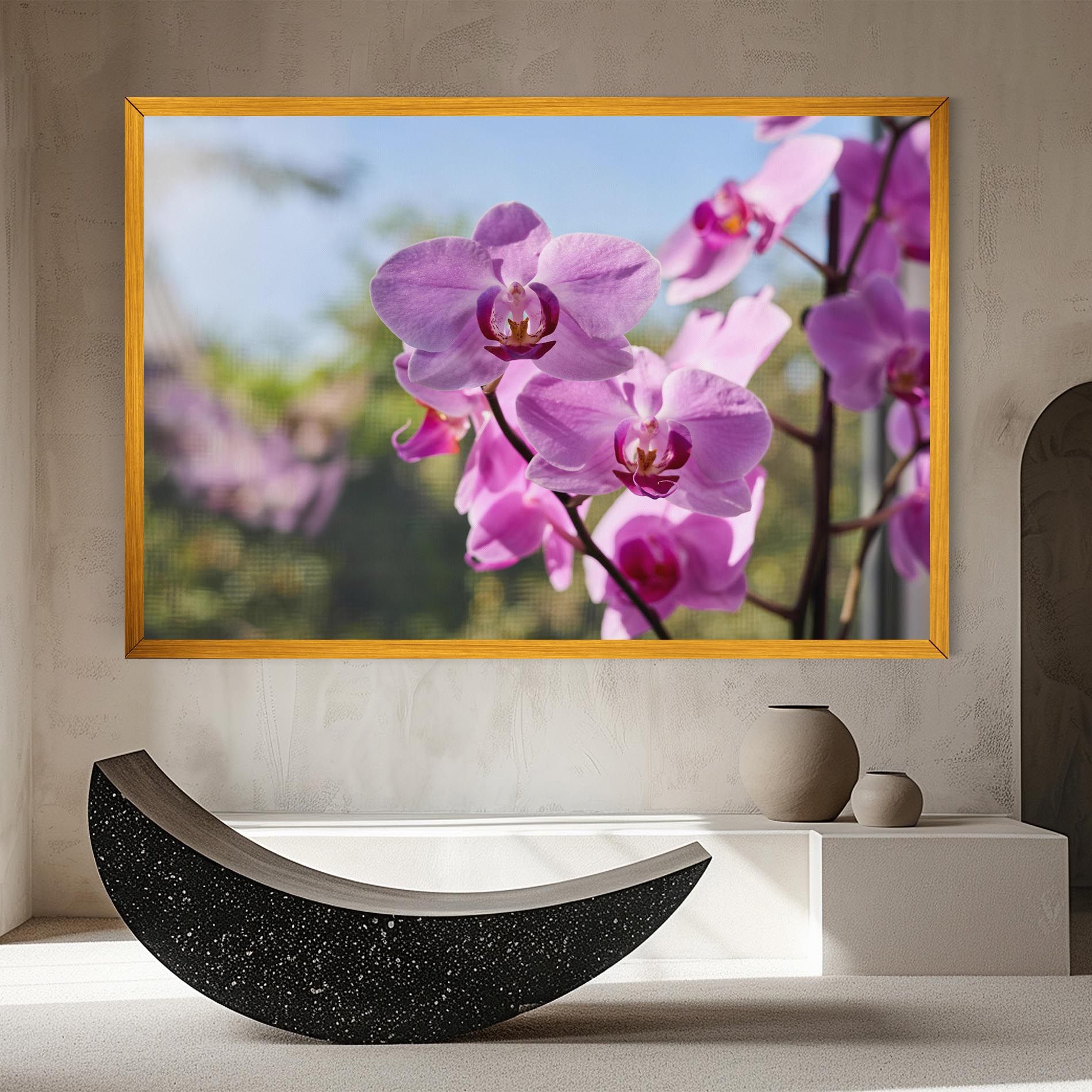 Orchids In The Garden mockup 8