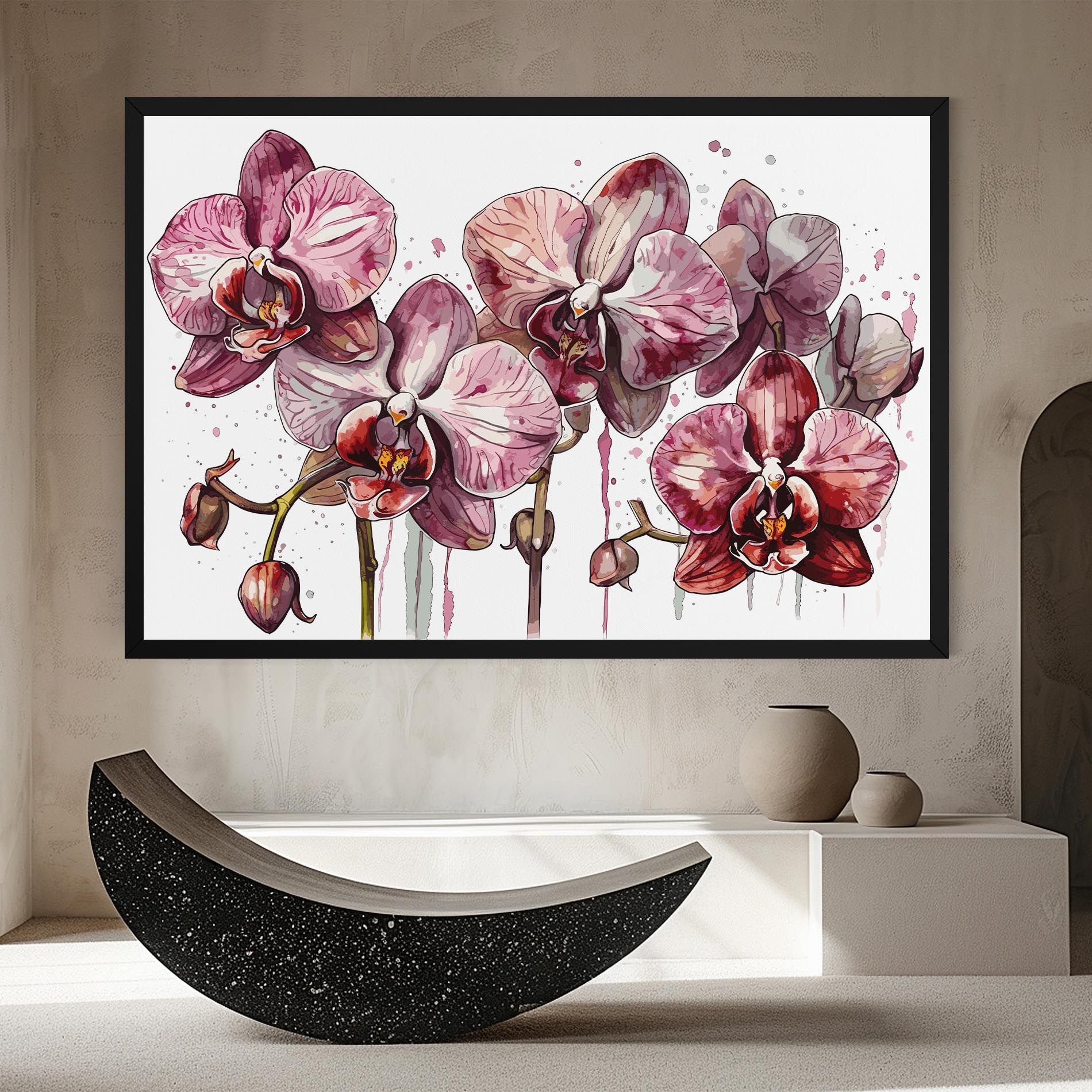 Orchid Art mockup 8