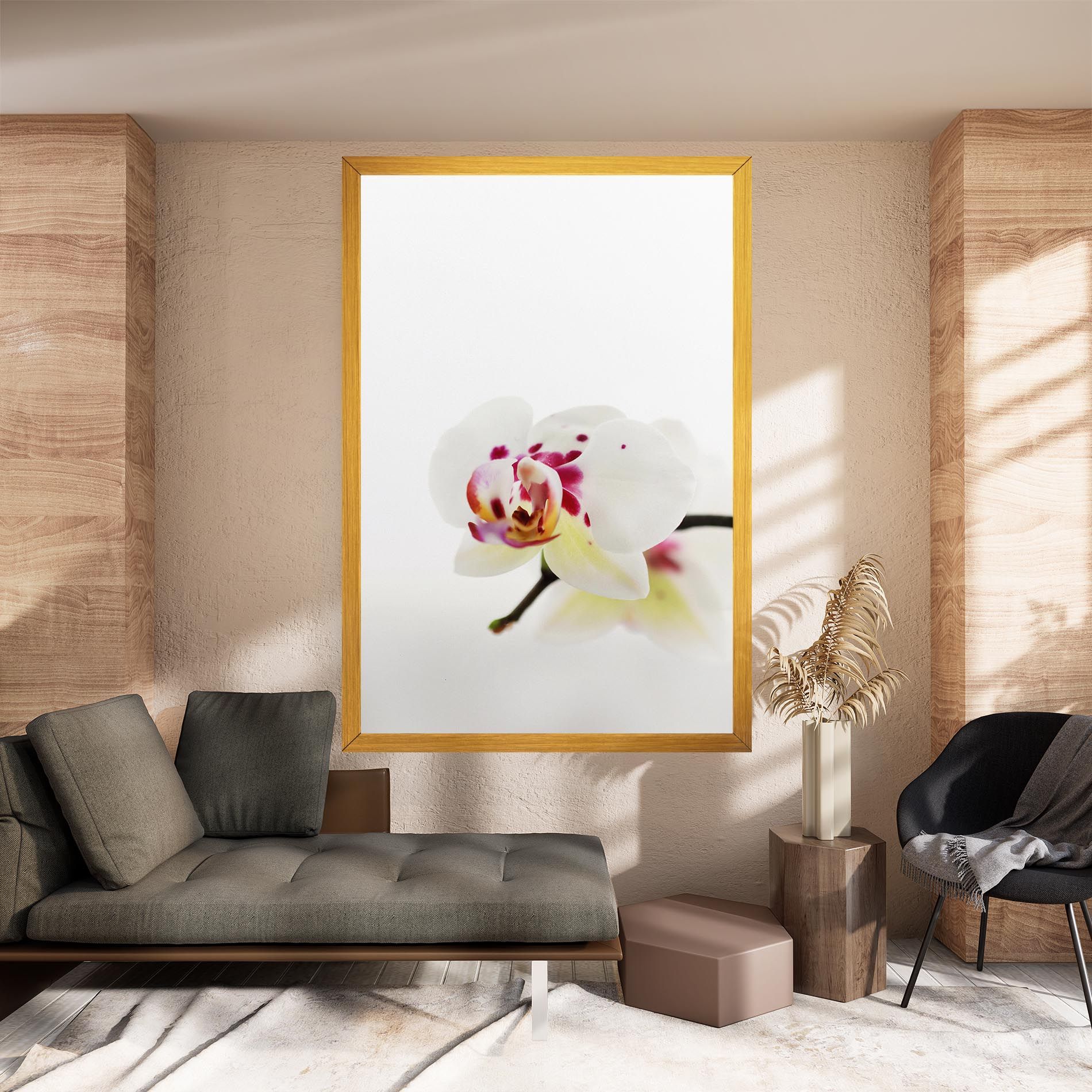 Clean White Orchid mockup 8