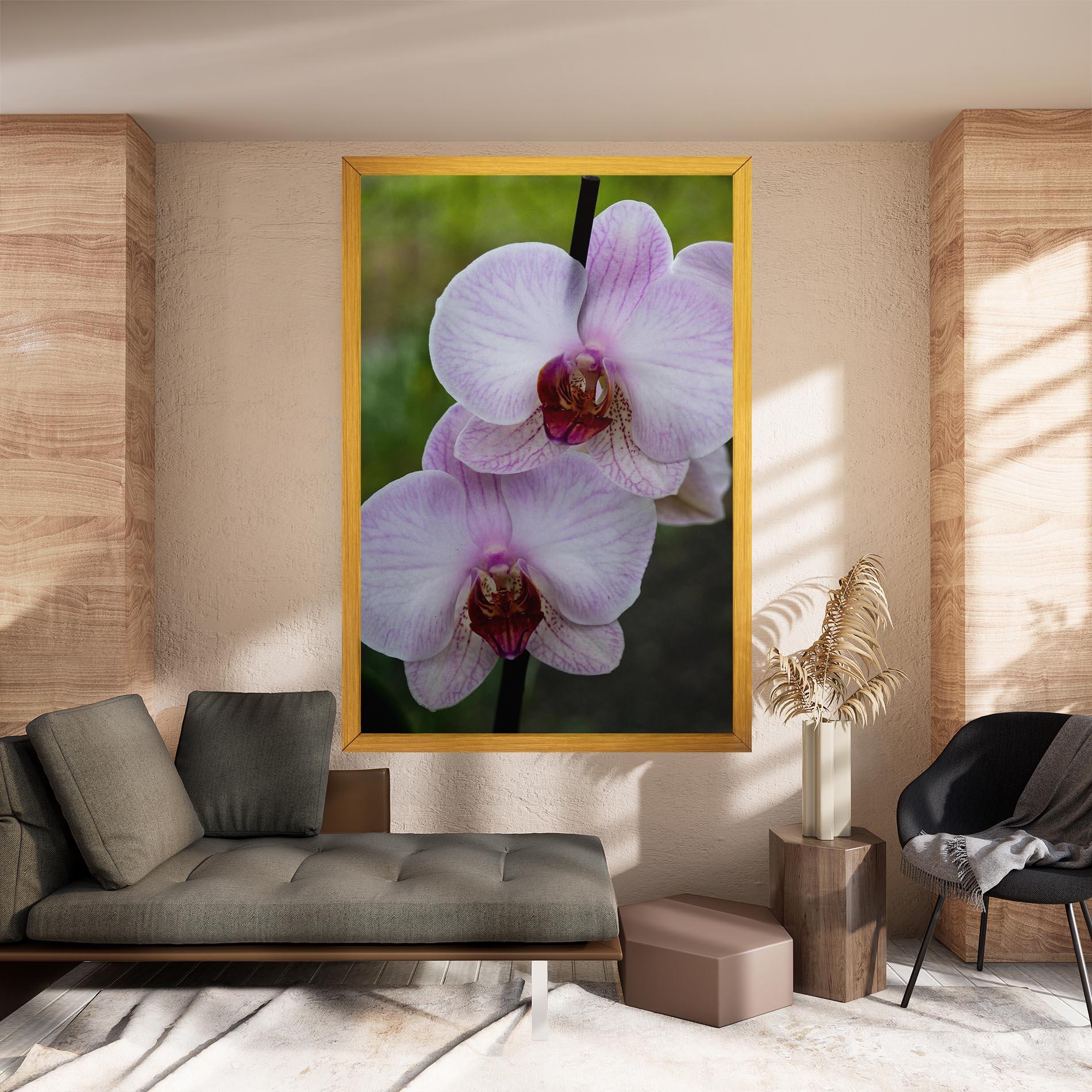 Vászonkép Garden Light Purple Orchid mockup 8