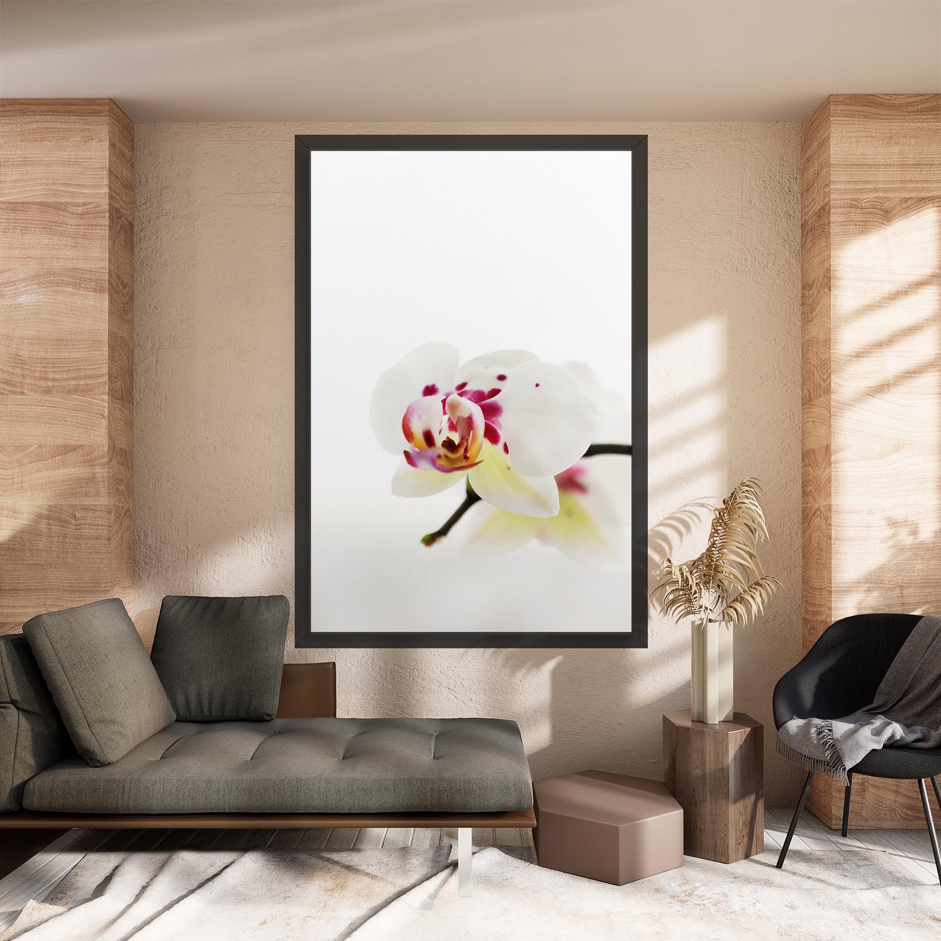 Clean White Orchid mockup 8