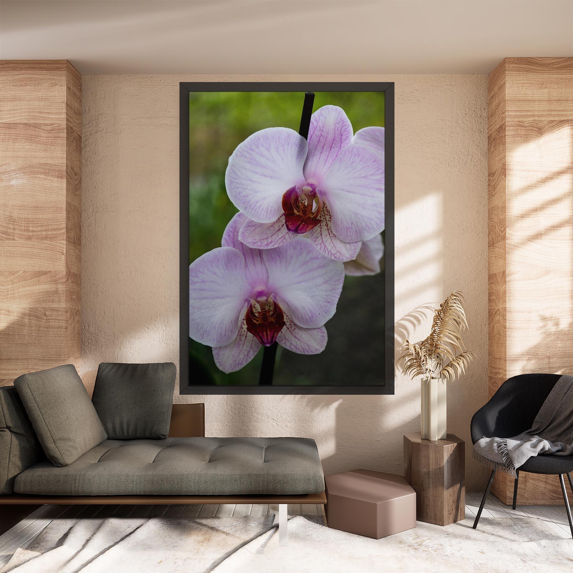 Vászonkép Garden Light Purple Orchid mockup 8