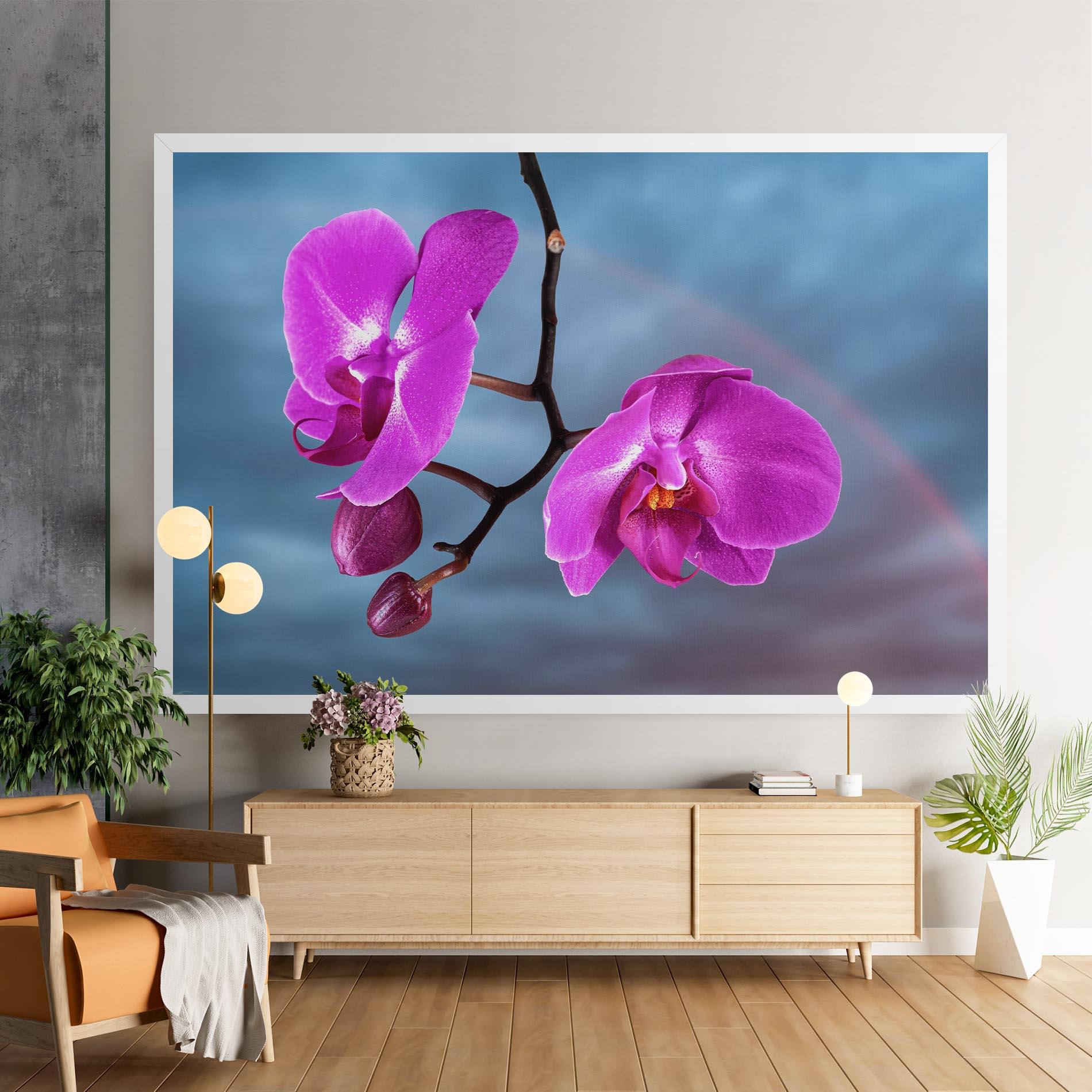 Vászonkép Sky Purple Orchid mockup 9