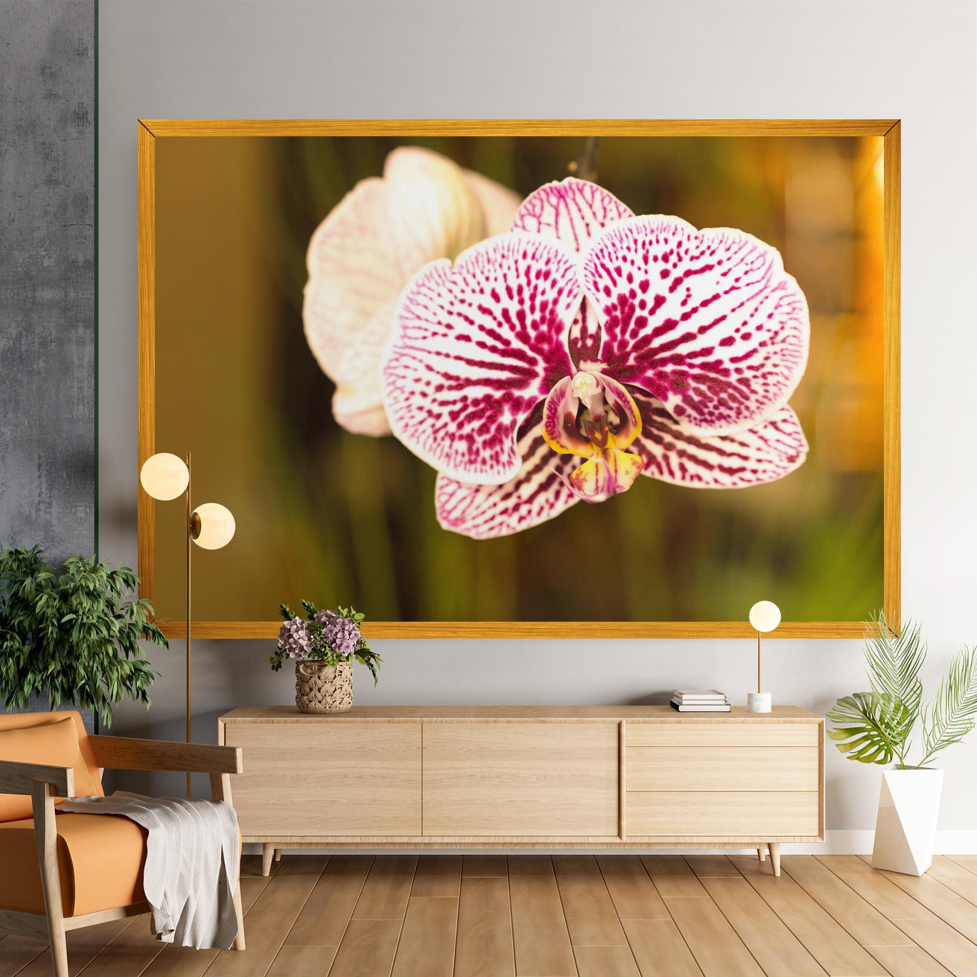 Vászonkép Garden Orchids mockup 9