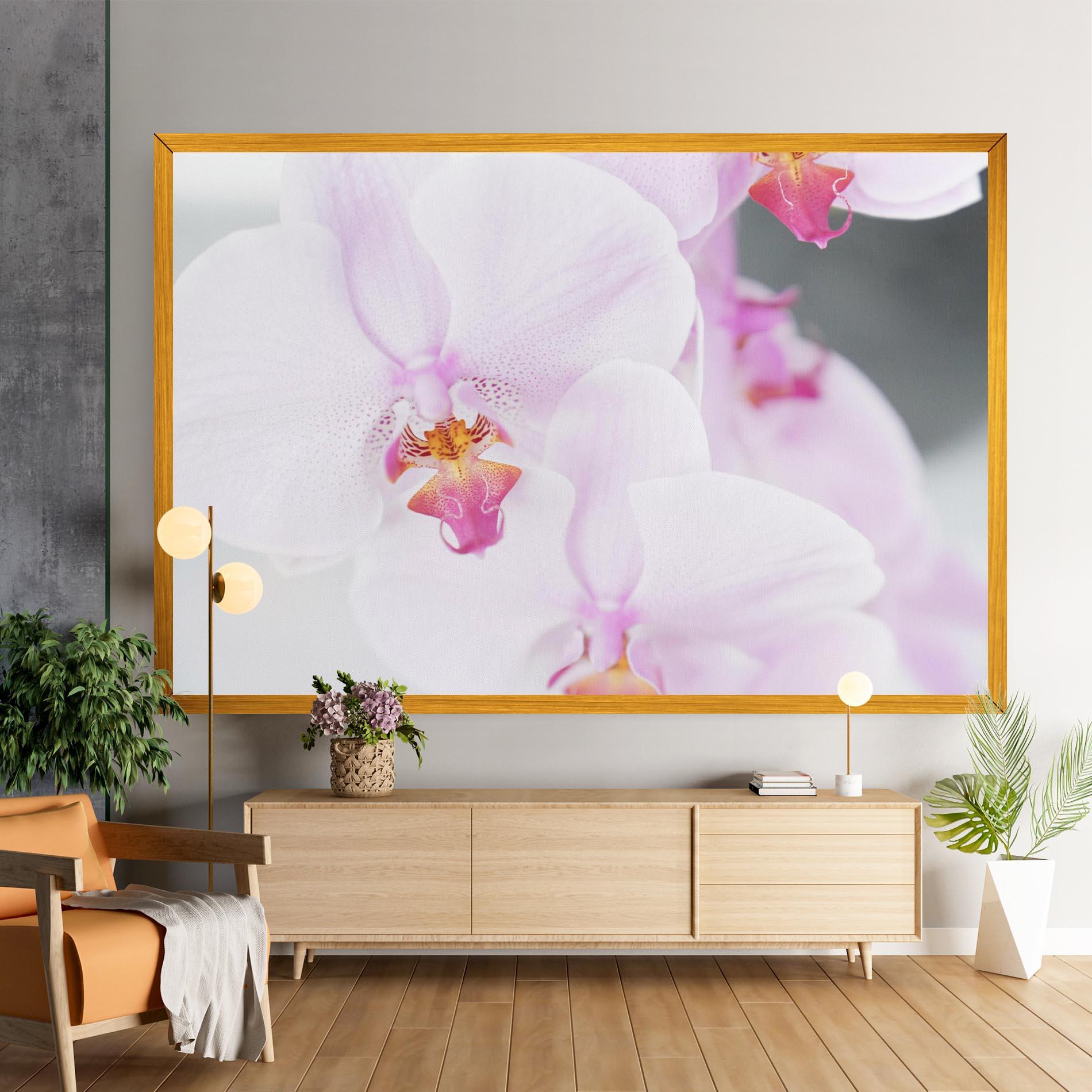 Vászonkép Light Purple Orchid mockup 9