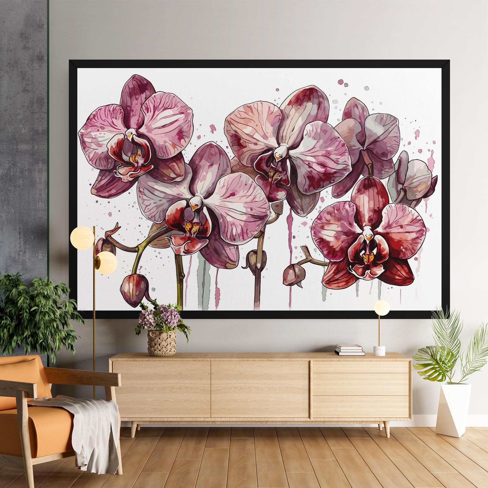 Orchid Art mockup 9
