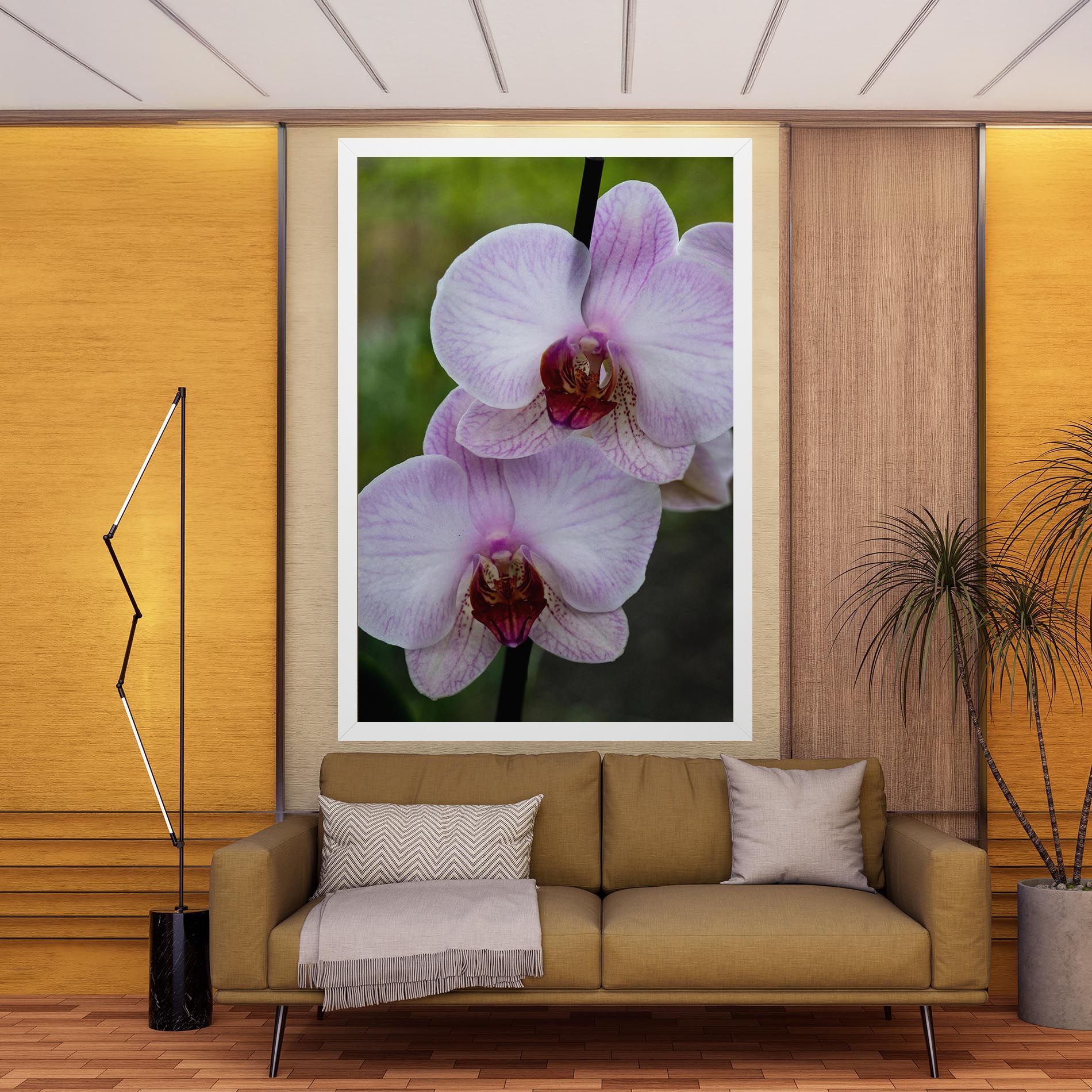 Garden Light Purple Orchid mockup 9