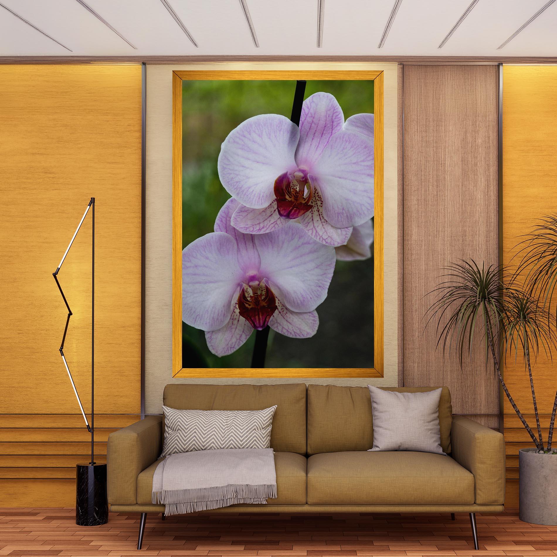 Vászonkép Garden Light Purple Orchid mockup 9