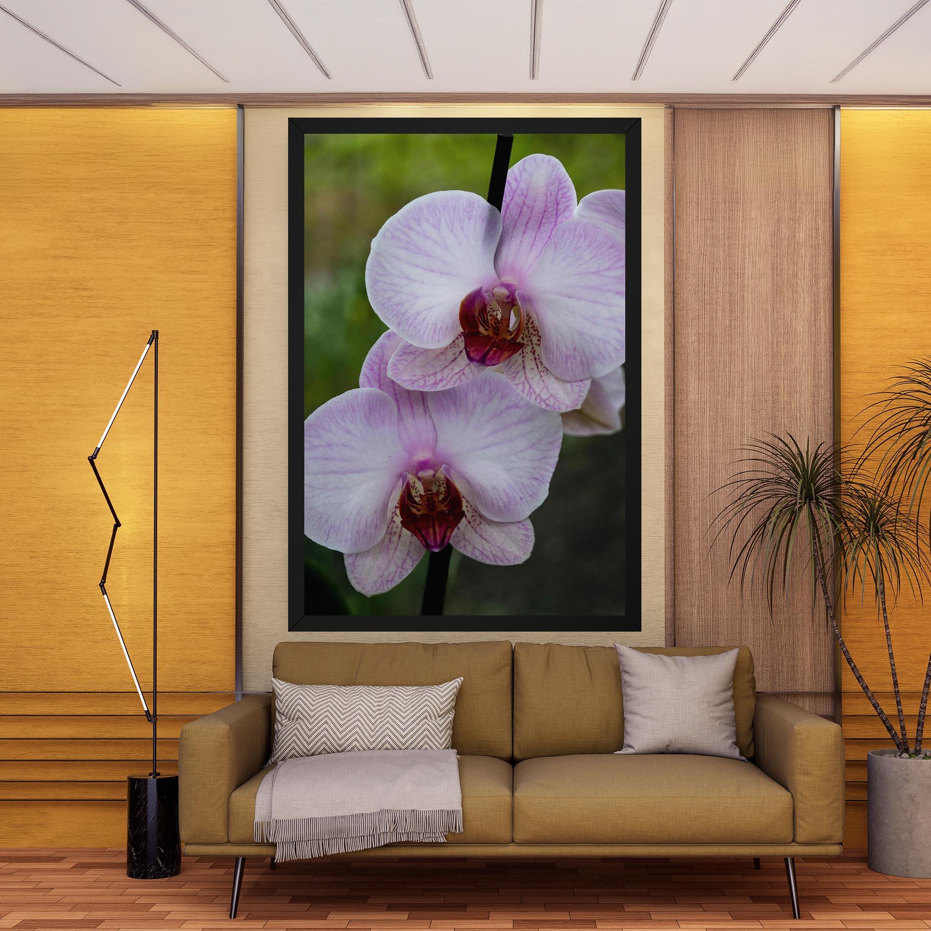 Vászonkép Garden Light Purple Orchid mockup 9