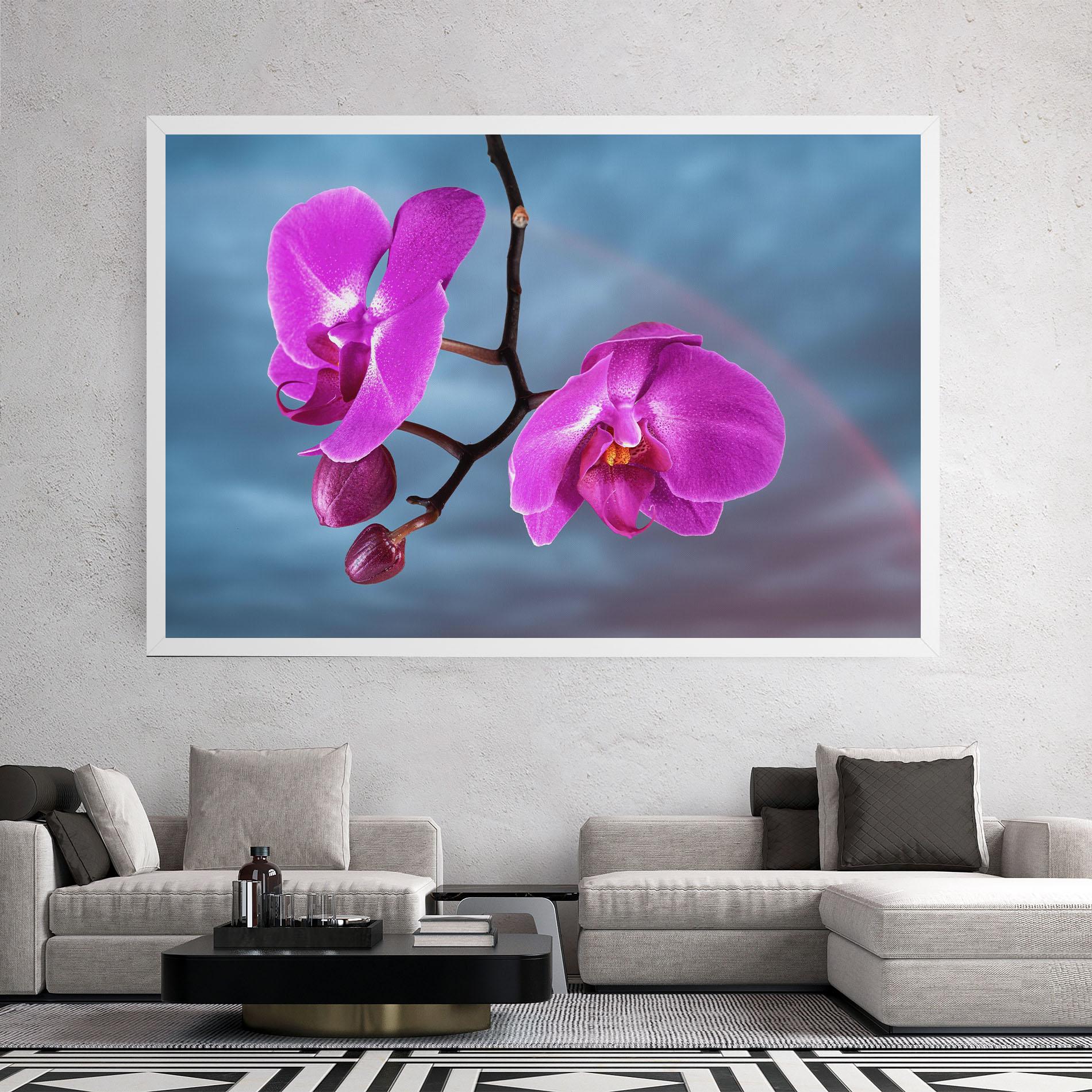 Vászonkép Sky Purple Orchid mockup 2