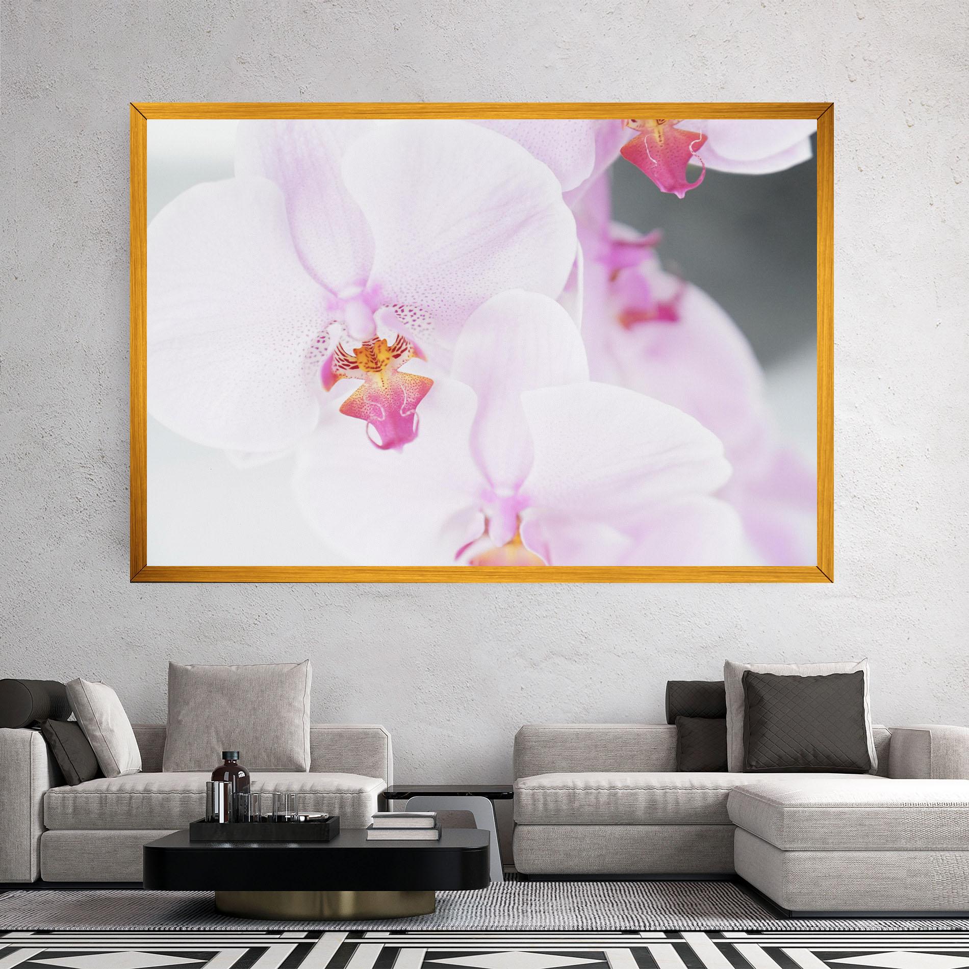 Vászonkép Light Purple Orchid mockup 2