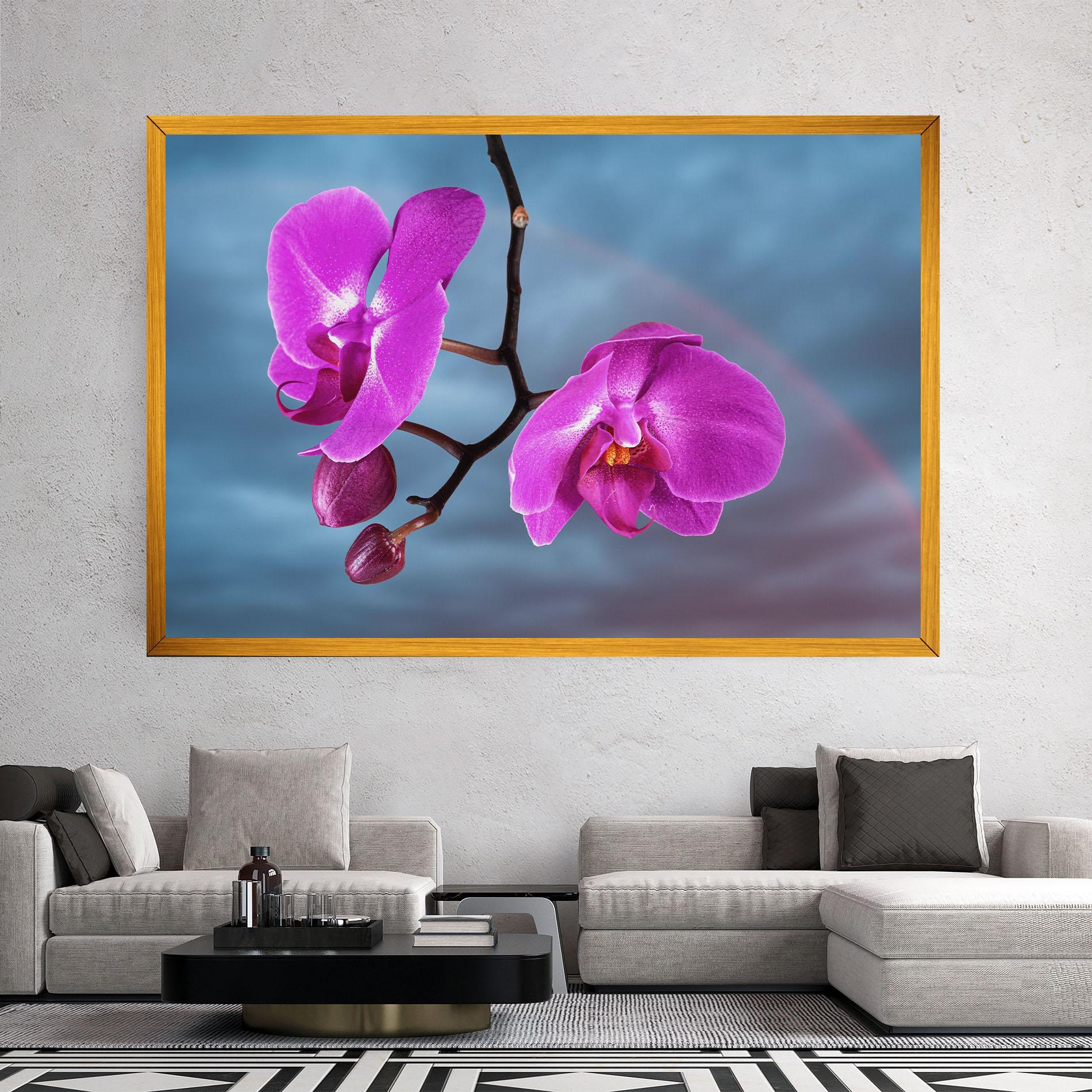 Vászonkép Sky Purple Orchid mockup 2