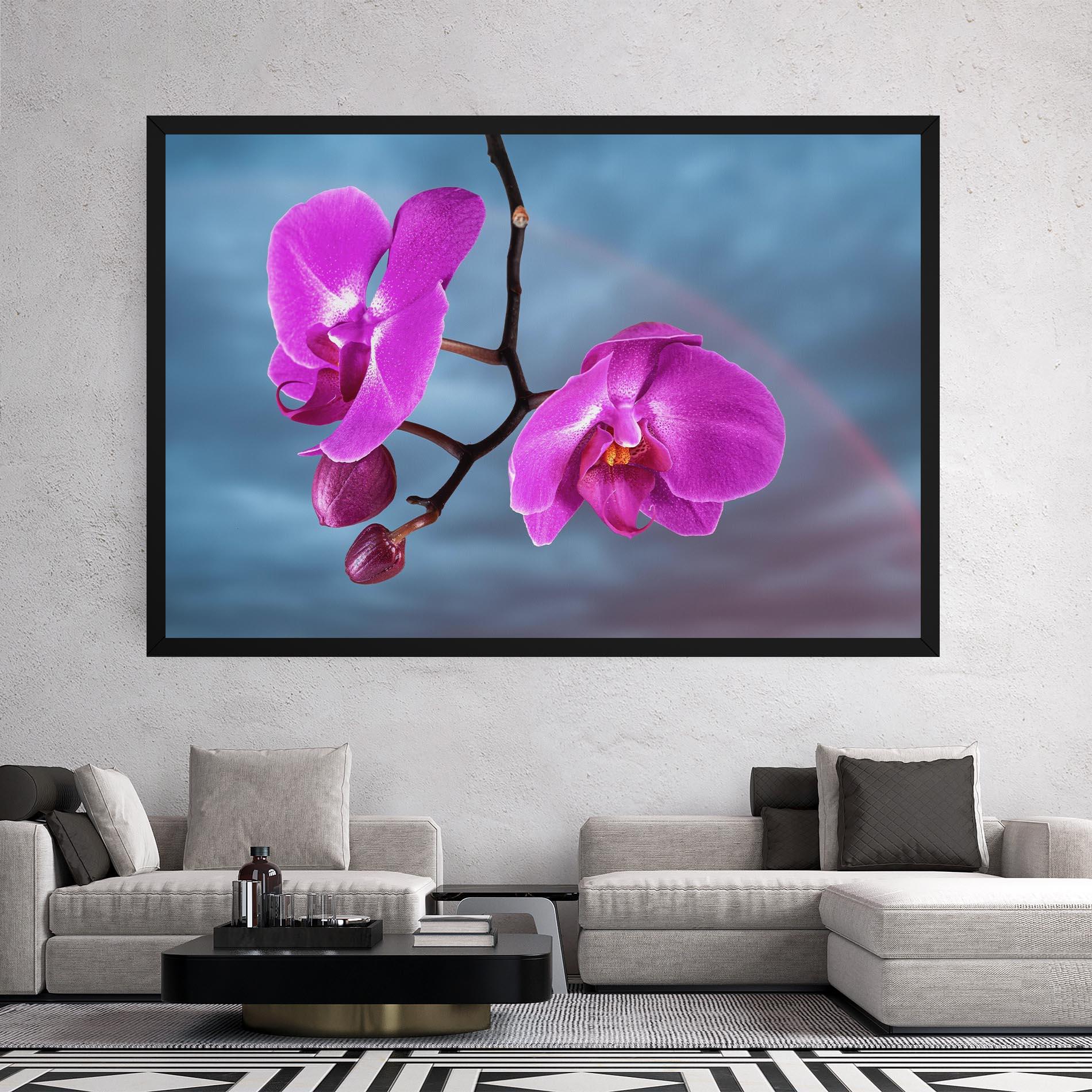 Vászonkép Sky Purple Orchid mockup 2