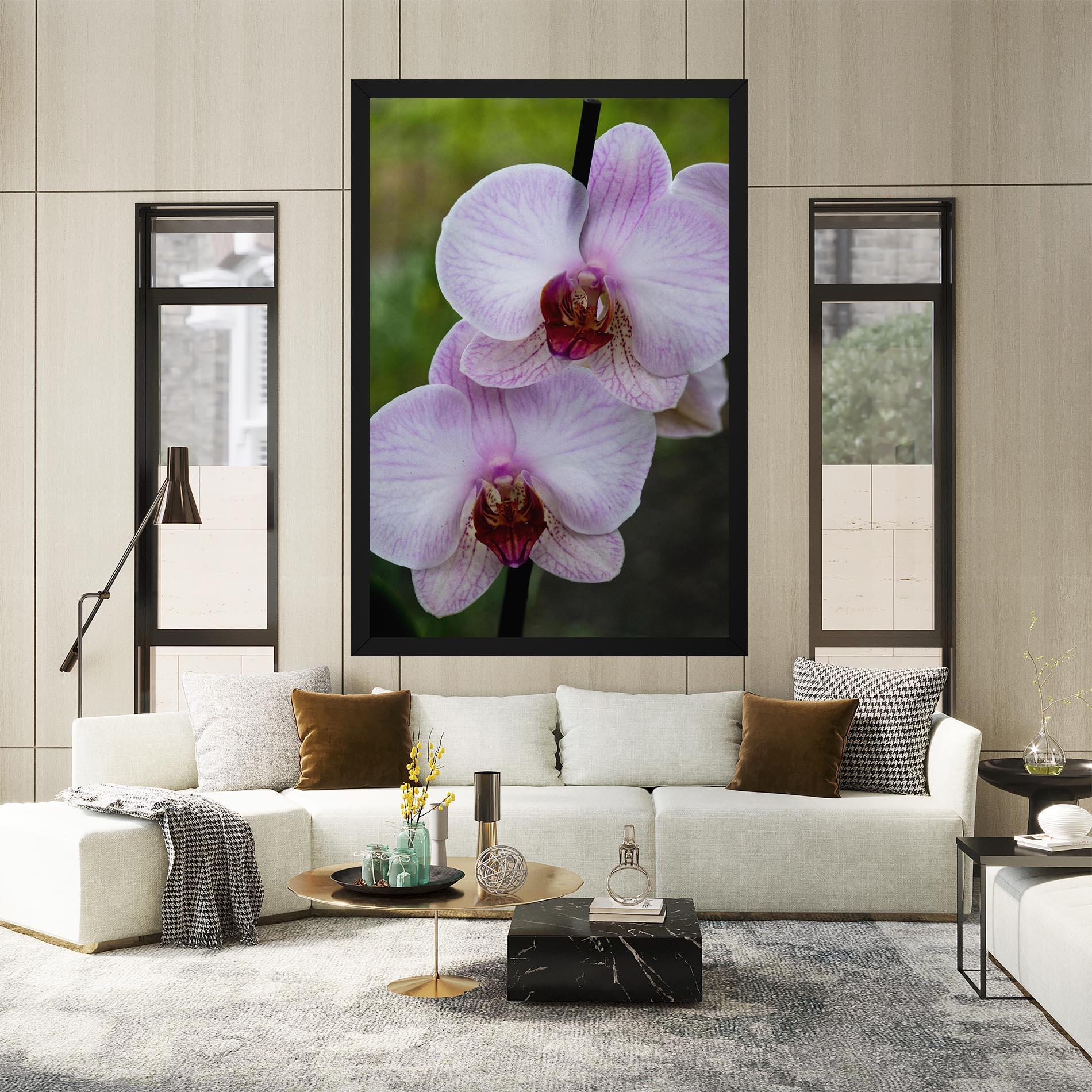Vászonkép Garden Light Purple Orchid mockup 2