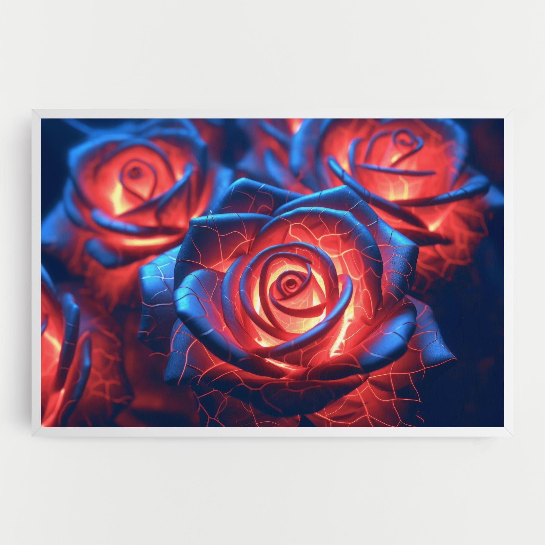 Vászonkép Glowing Roses mockup 0