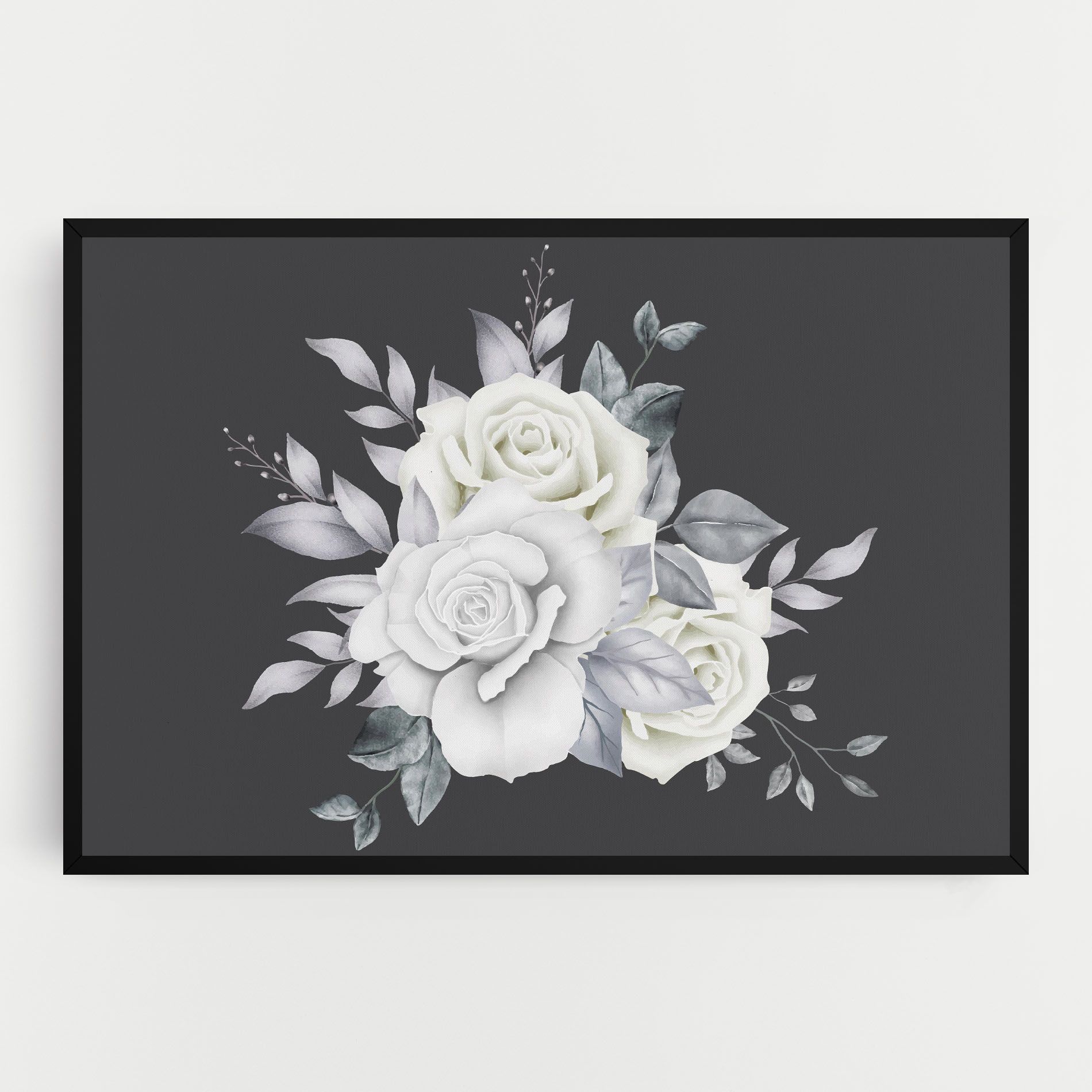 White Grey Rose mockup 0