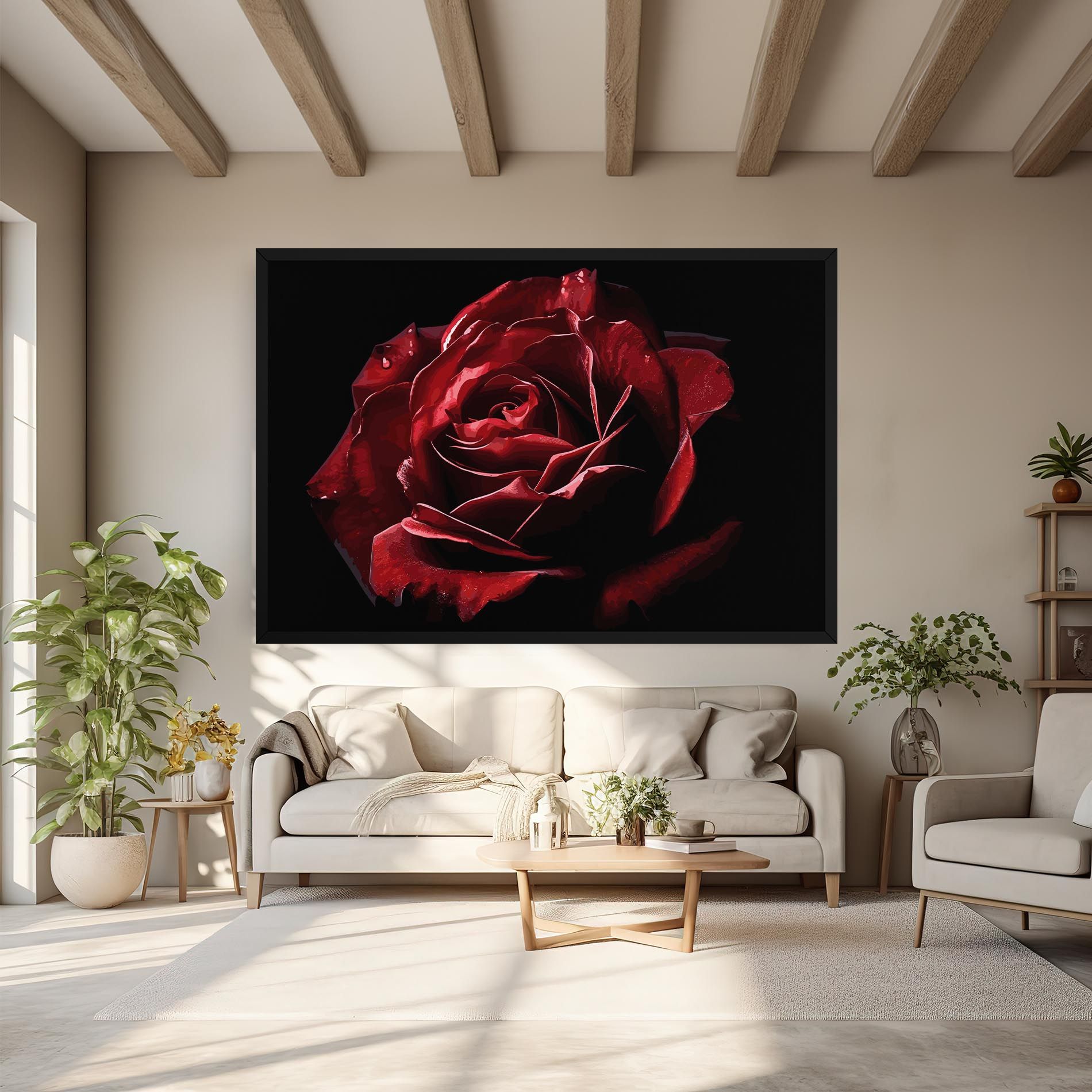 Big Red Rose mockup 6