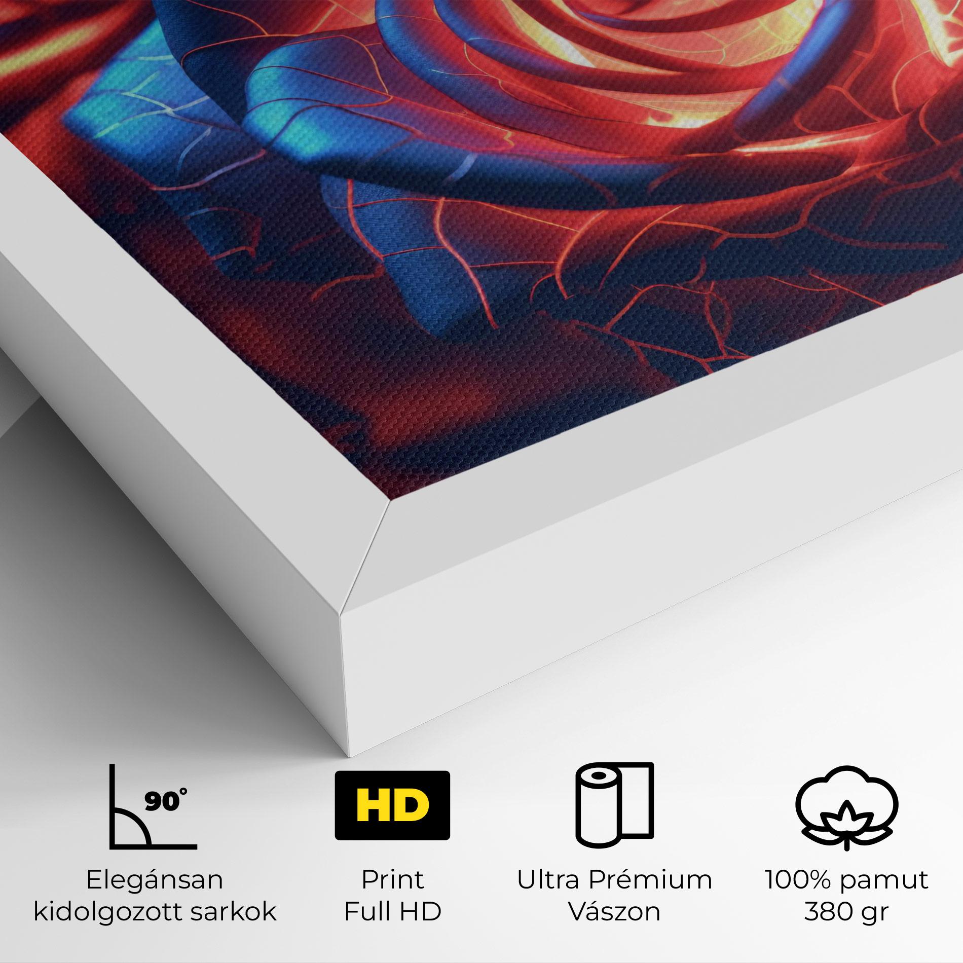 Vászonkép Glowing Roses mockup 4