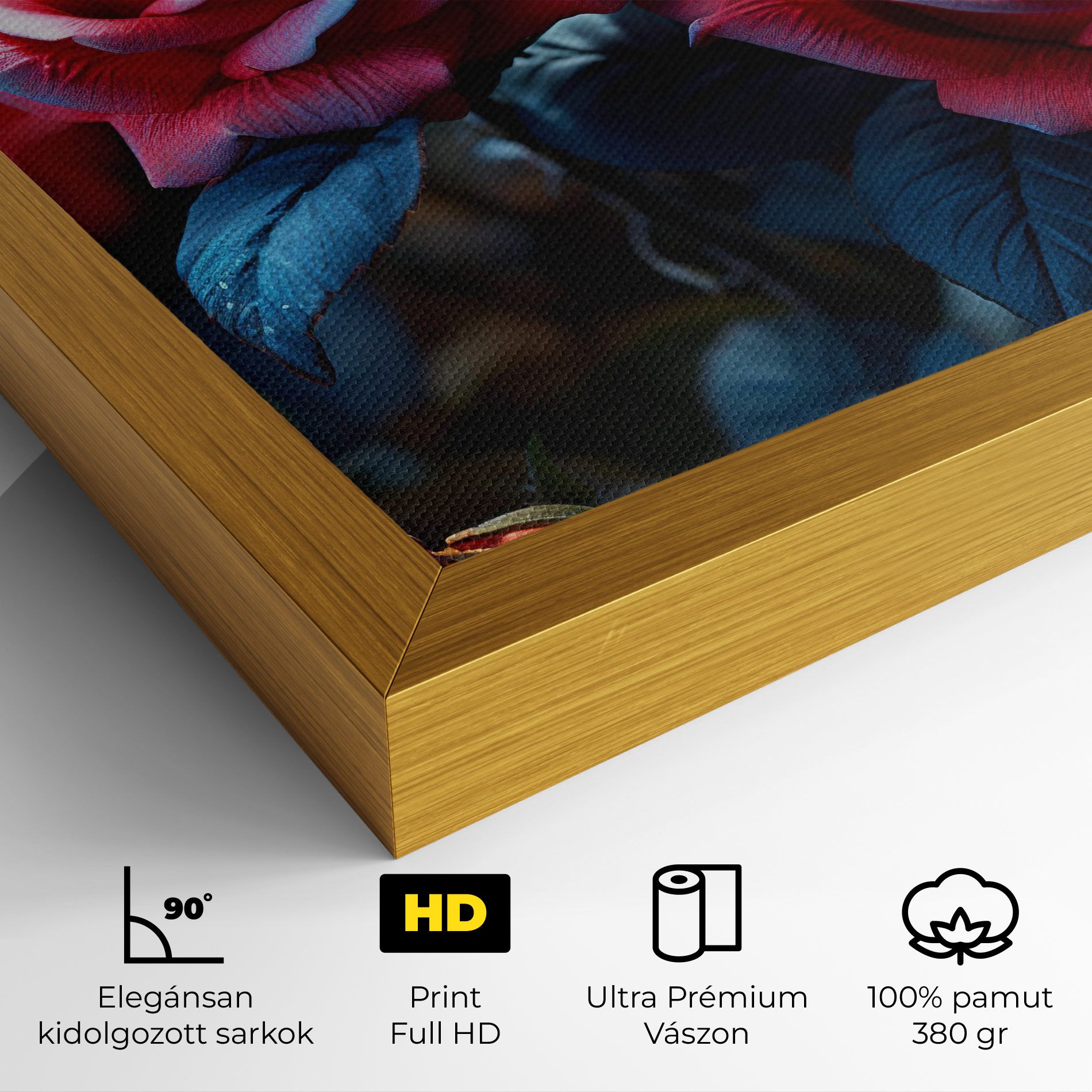 Dark Pink Rose mockup 4