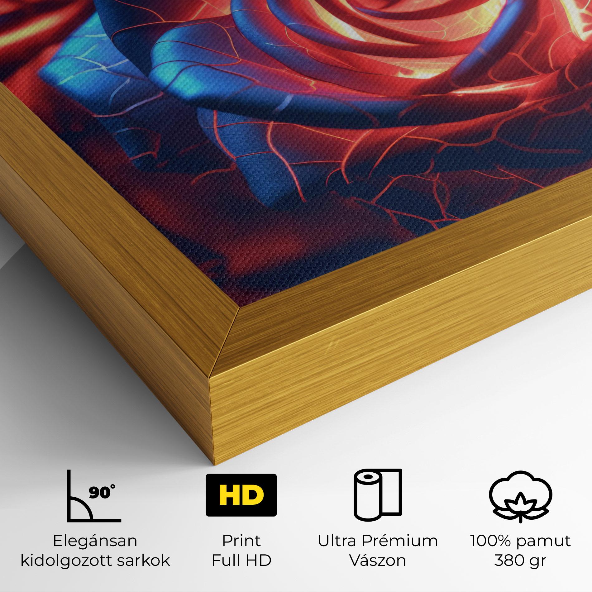 Vászonkép Glowing Roses mockup 4