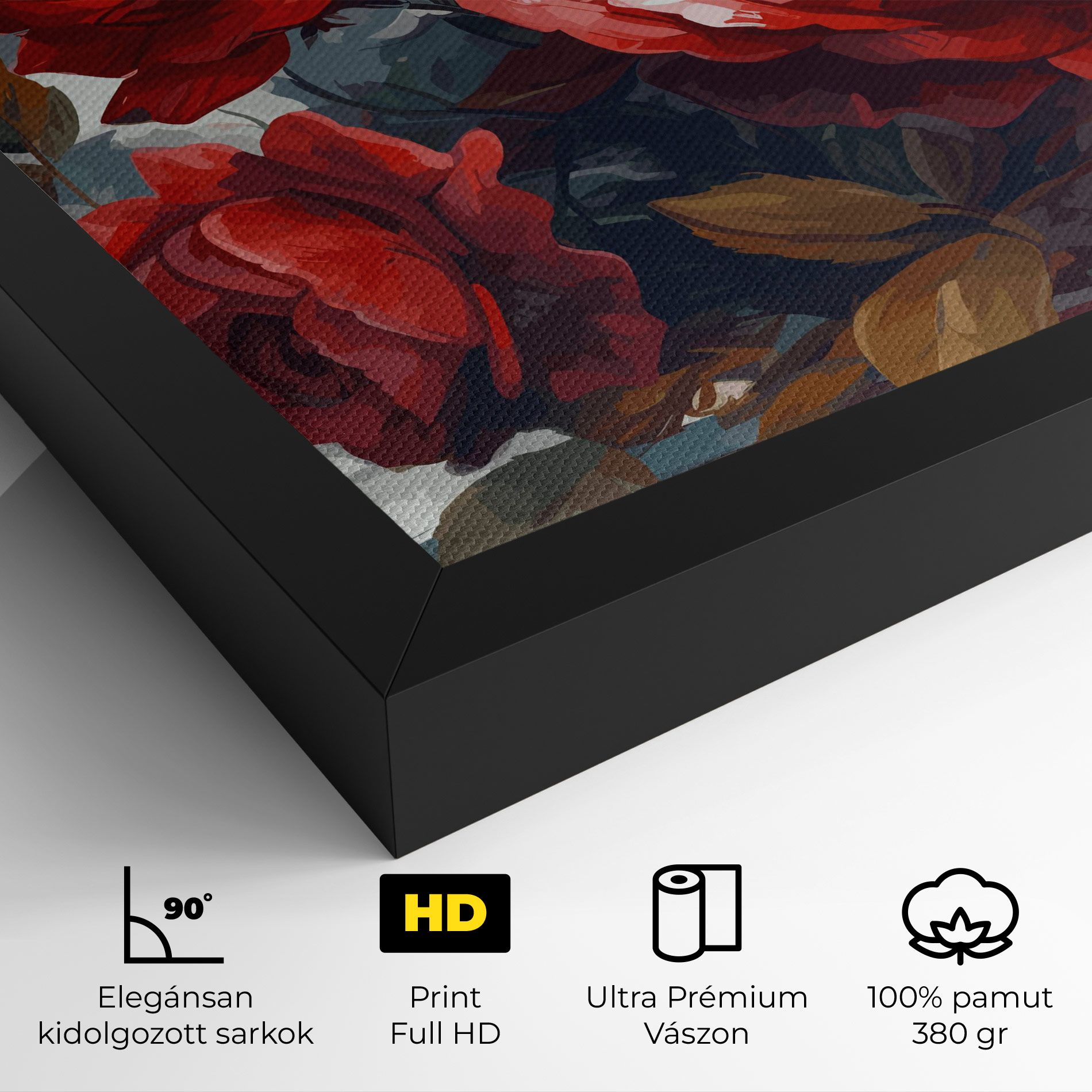Beautiful Red Roses mockup 4