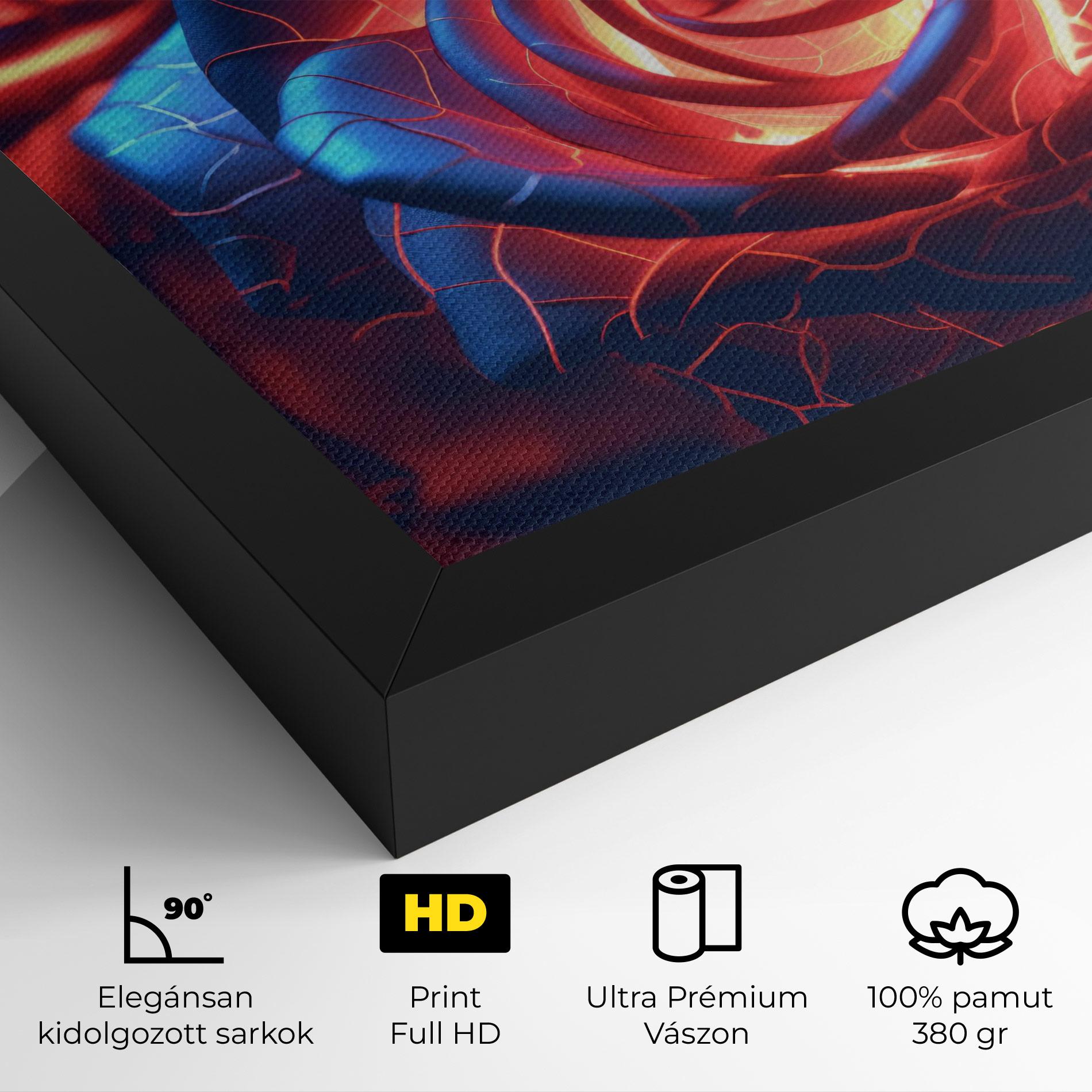 Vászonkép Glowing Roses mockup 4