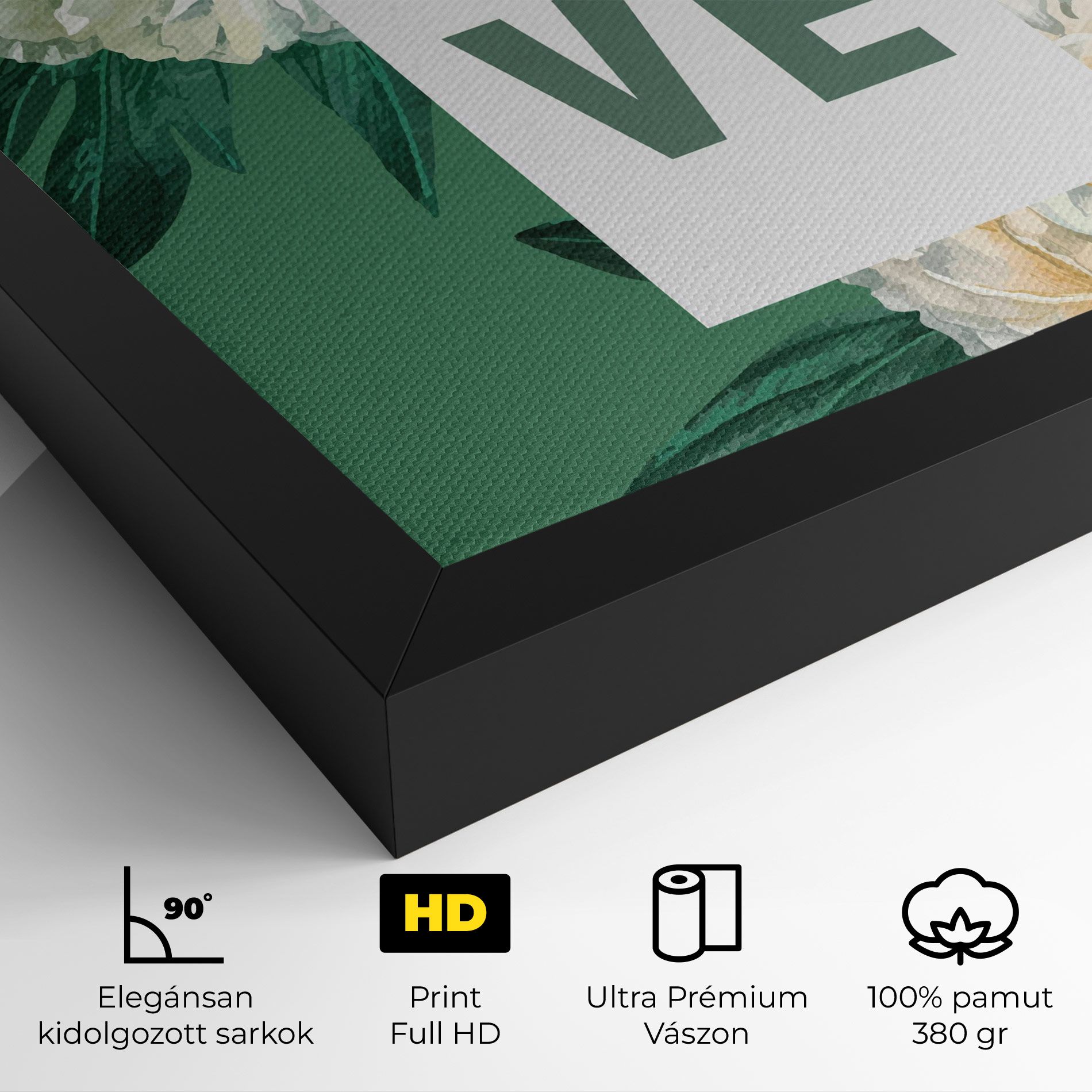 Love Green Rose mockup 4