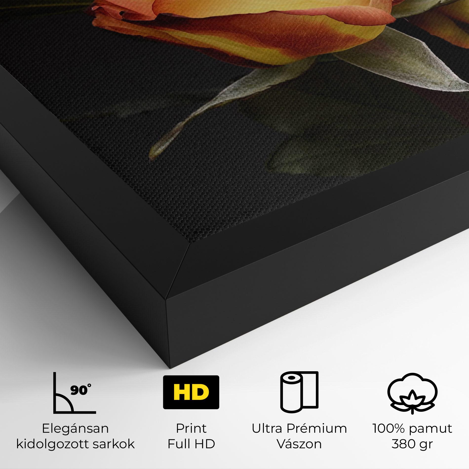 Vászonkép Orange Rose mockup 4