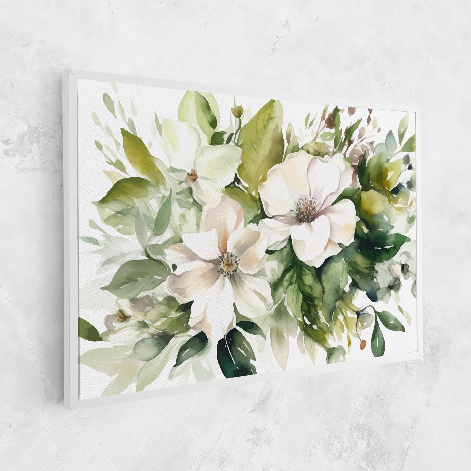 Vászonkép Opened Rose mockup 1