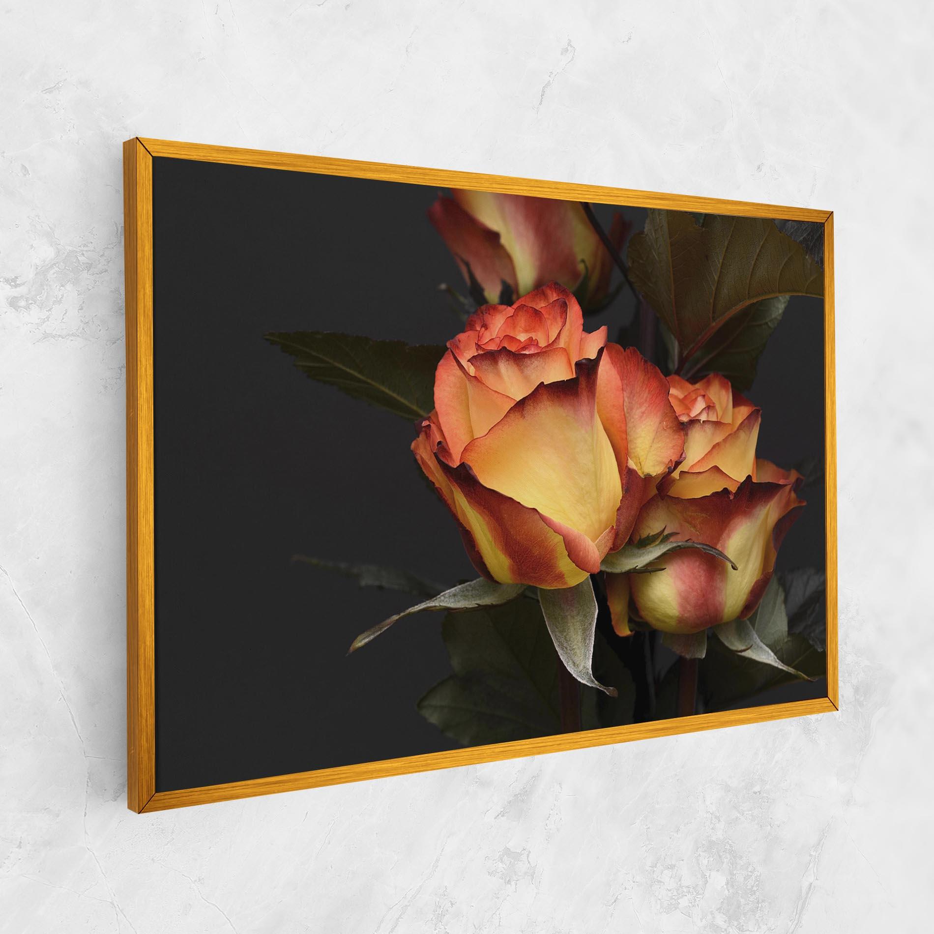 Vászonkép Orange Rose mockup 1