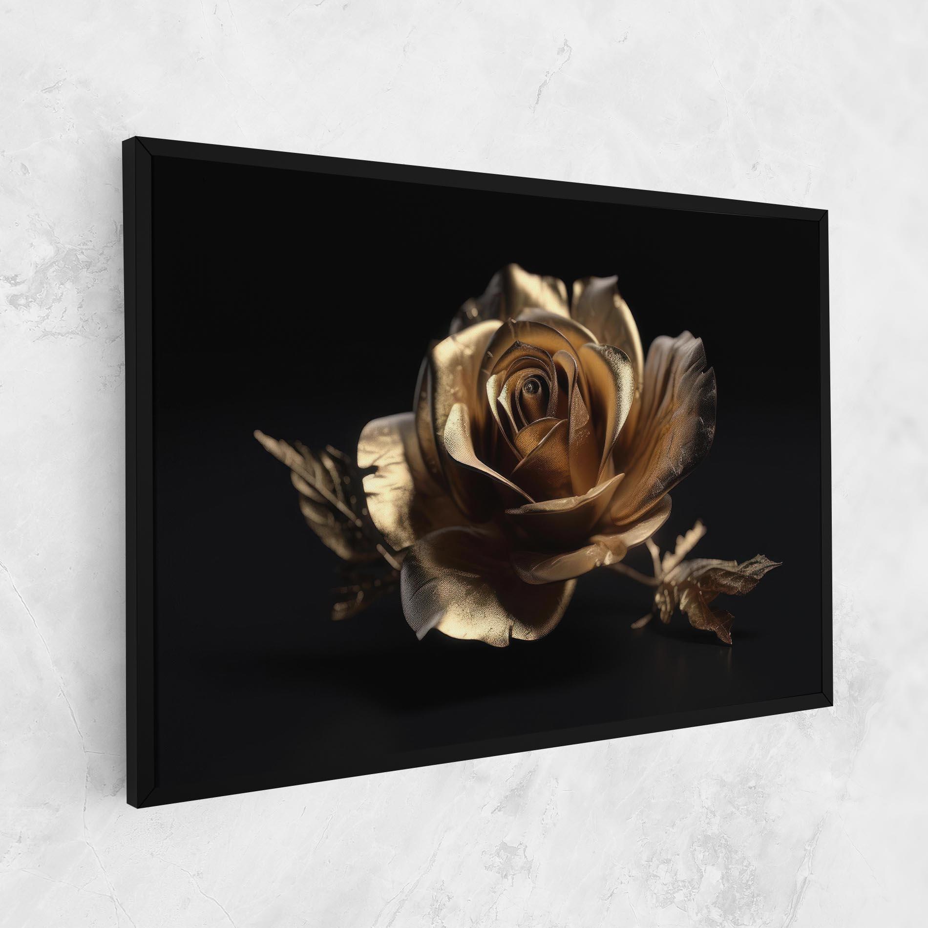 Vászonkép Gold Rose mockup 1