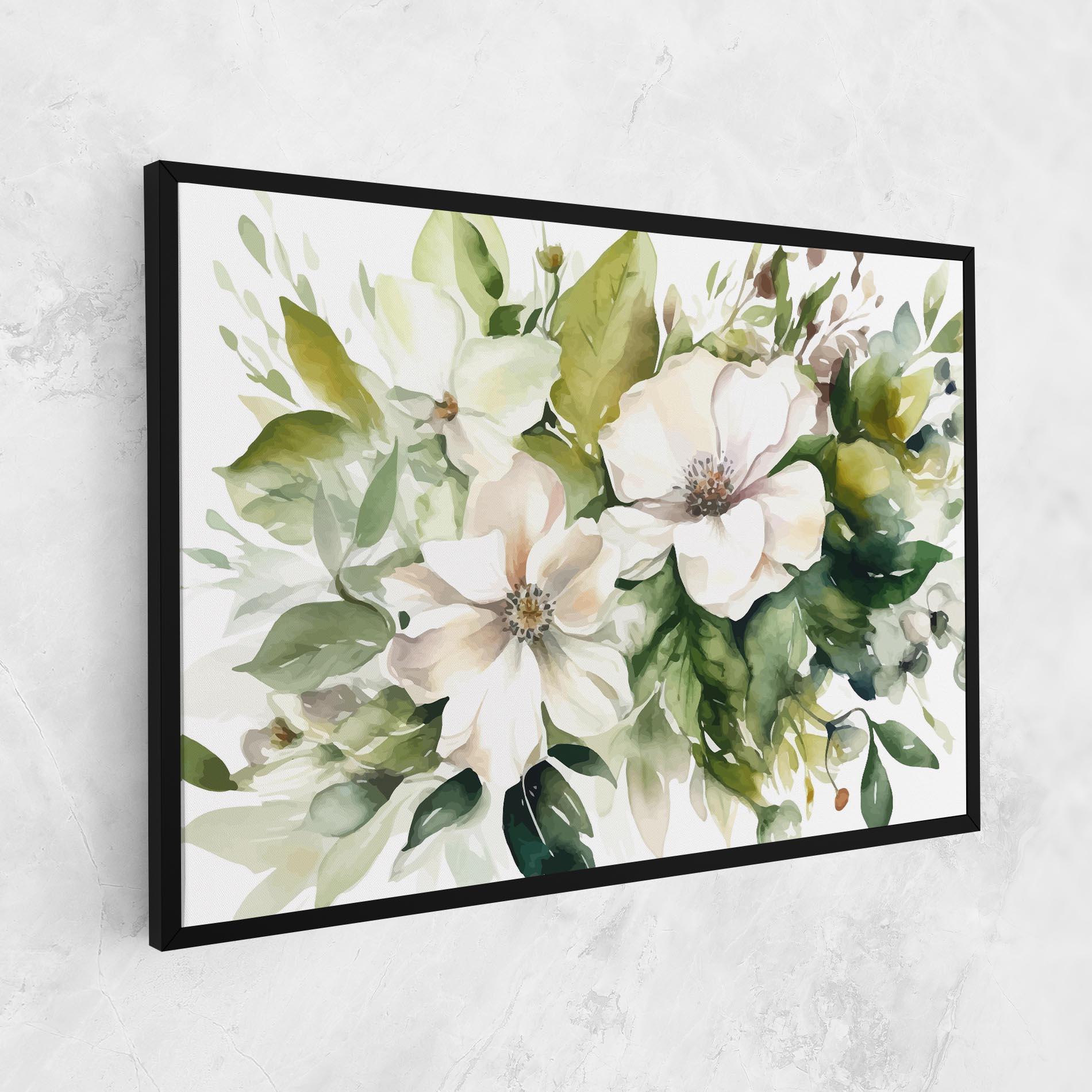 Vászonkép Opened Rose mockup 1