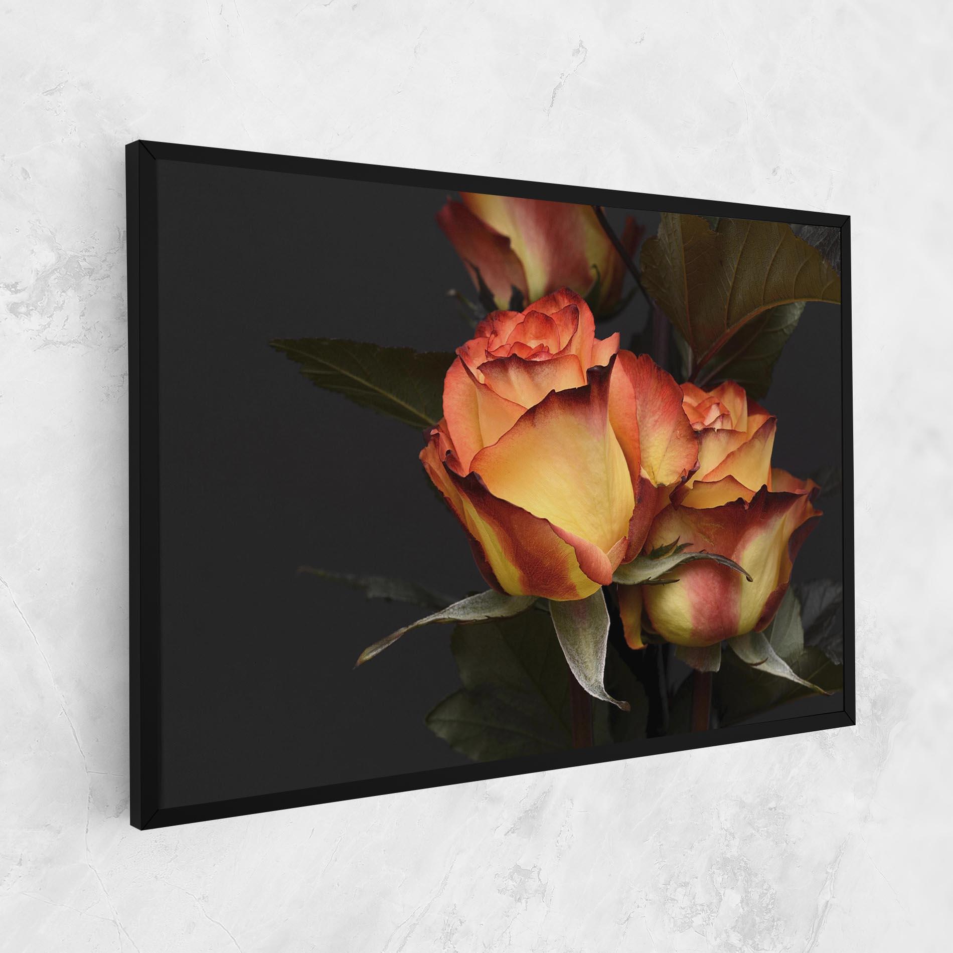 Vászonkép Orange Rose mockup 1