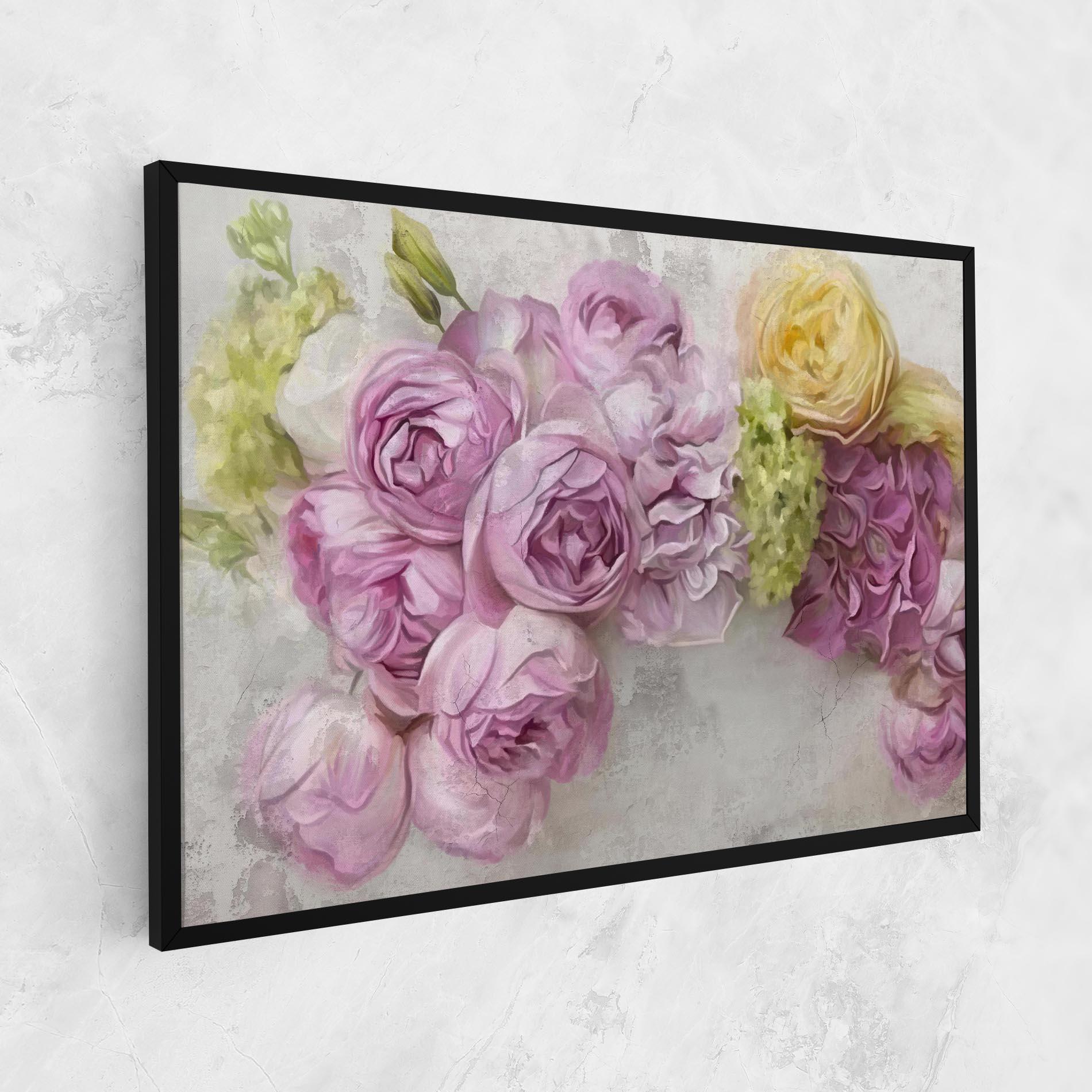 Vászonkép Trandafiri Colorati mockup 1