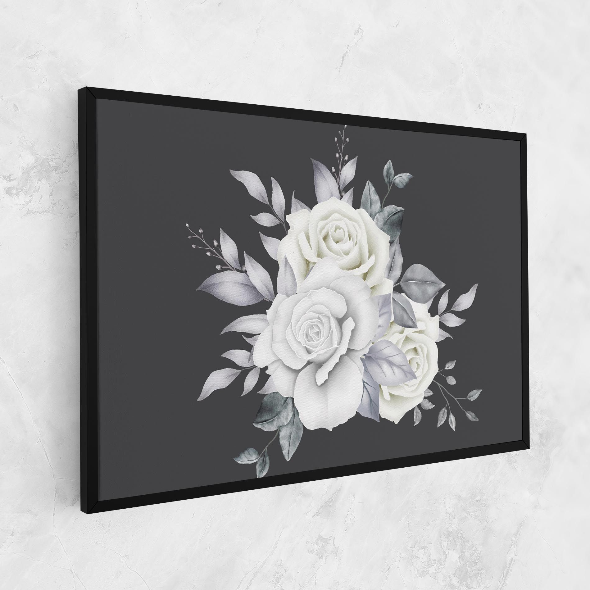 White Grey Rose mockup 1