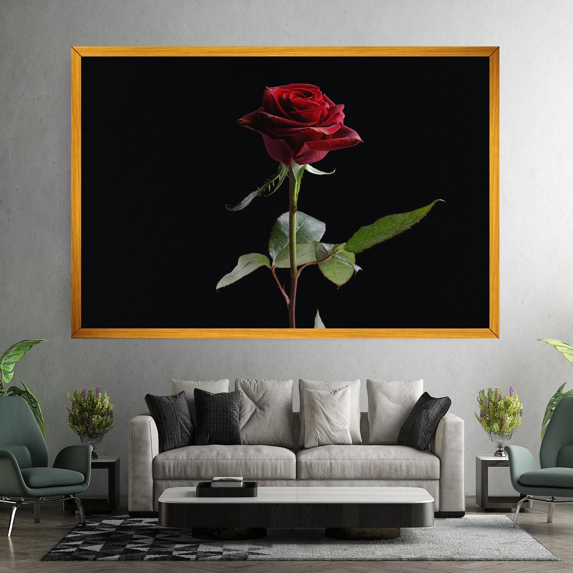 Beautiful Red Rose mockup 7