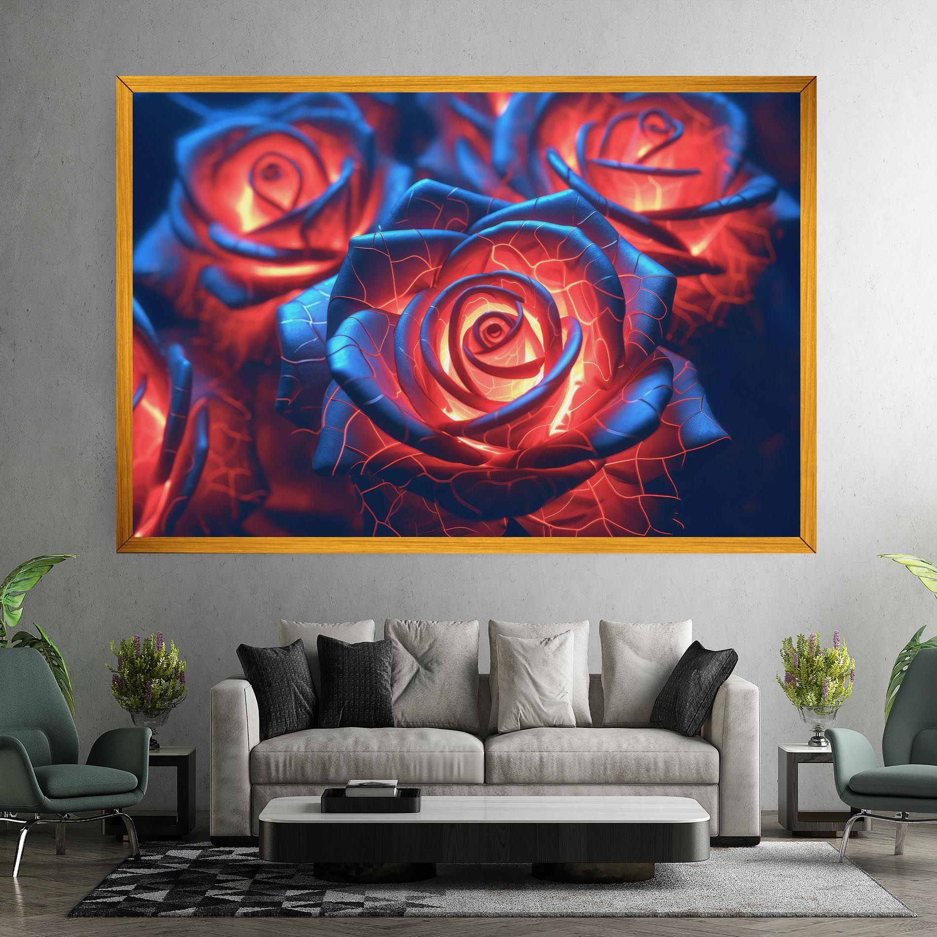 Glowing Roses mockup 7