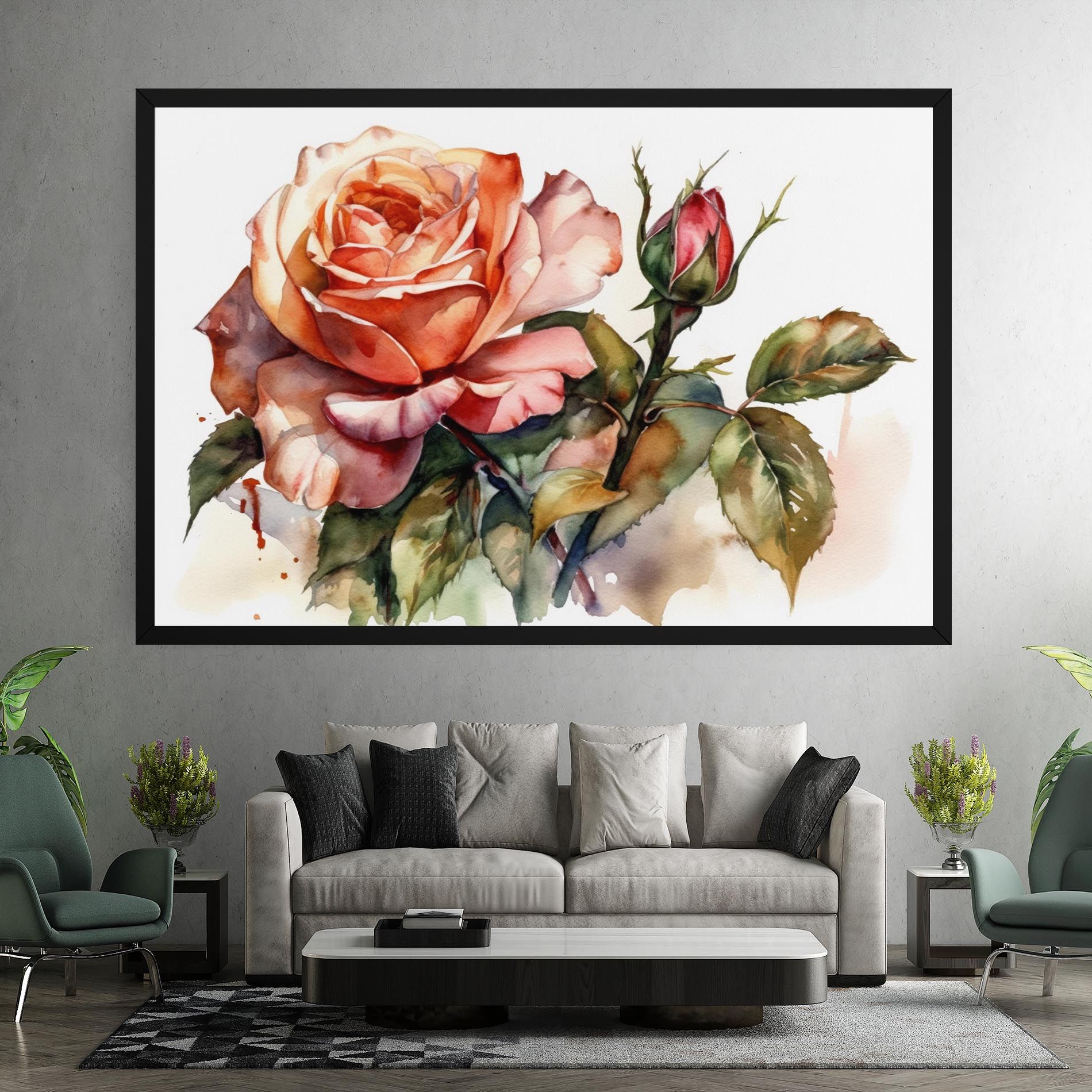 Big Rose Painted mockup 7