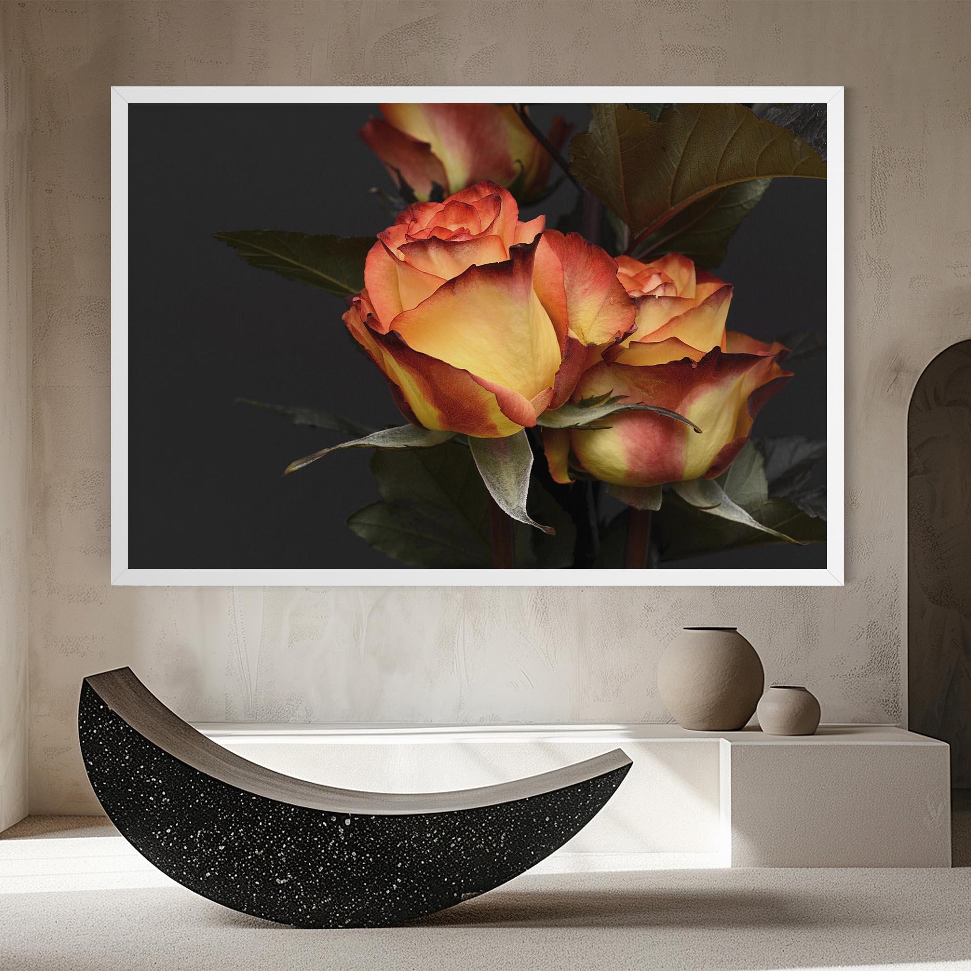 Vászonkép Orange Rose mockup 8