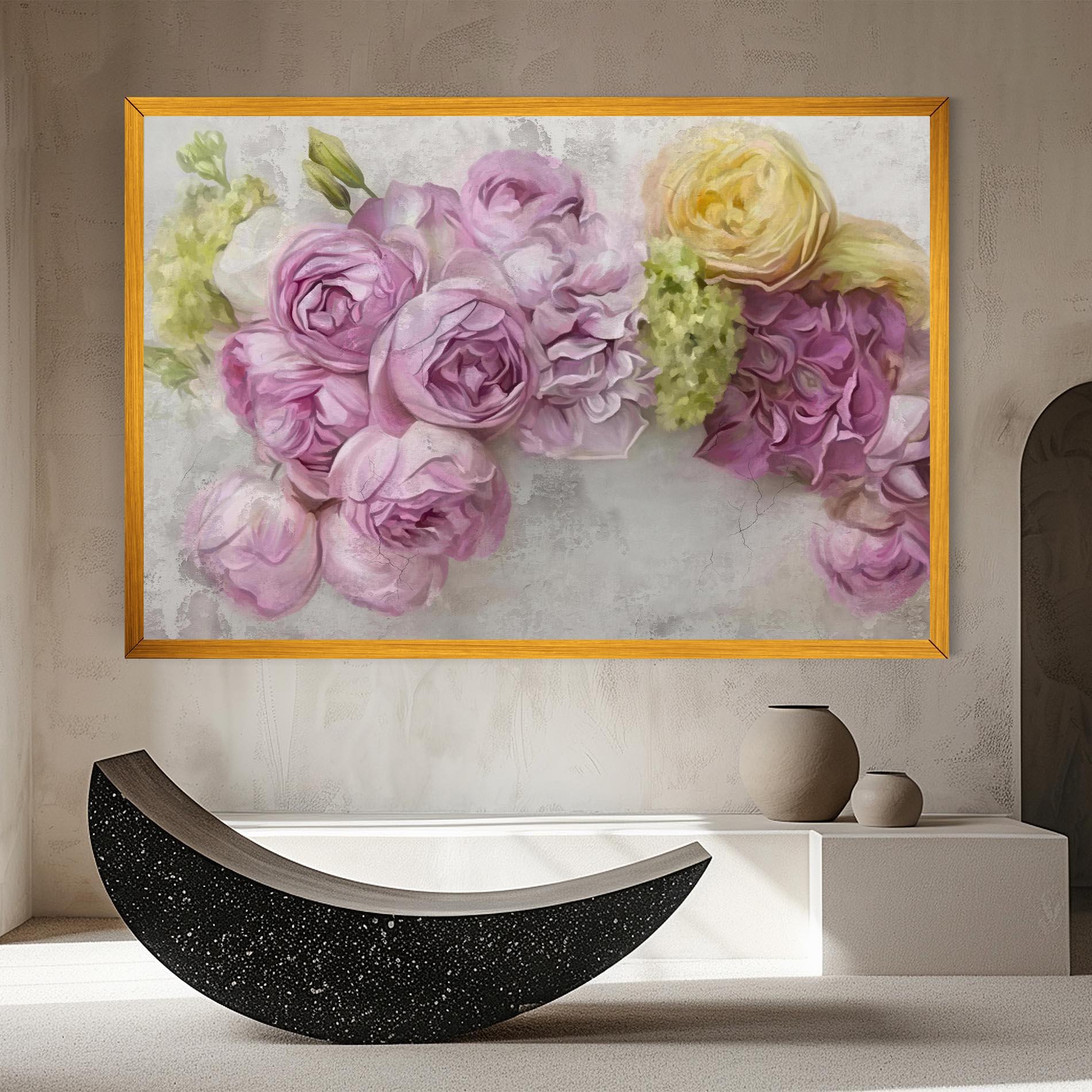 Vászonkép Trandafiri Colorati mockup 8