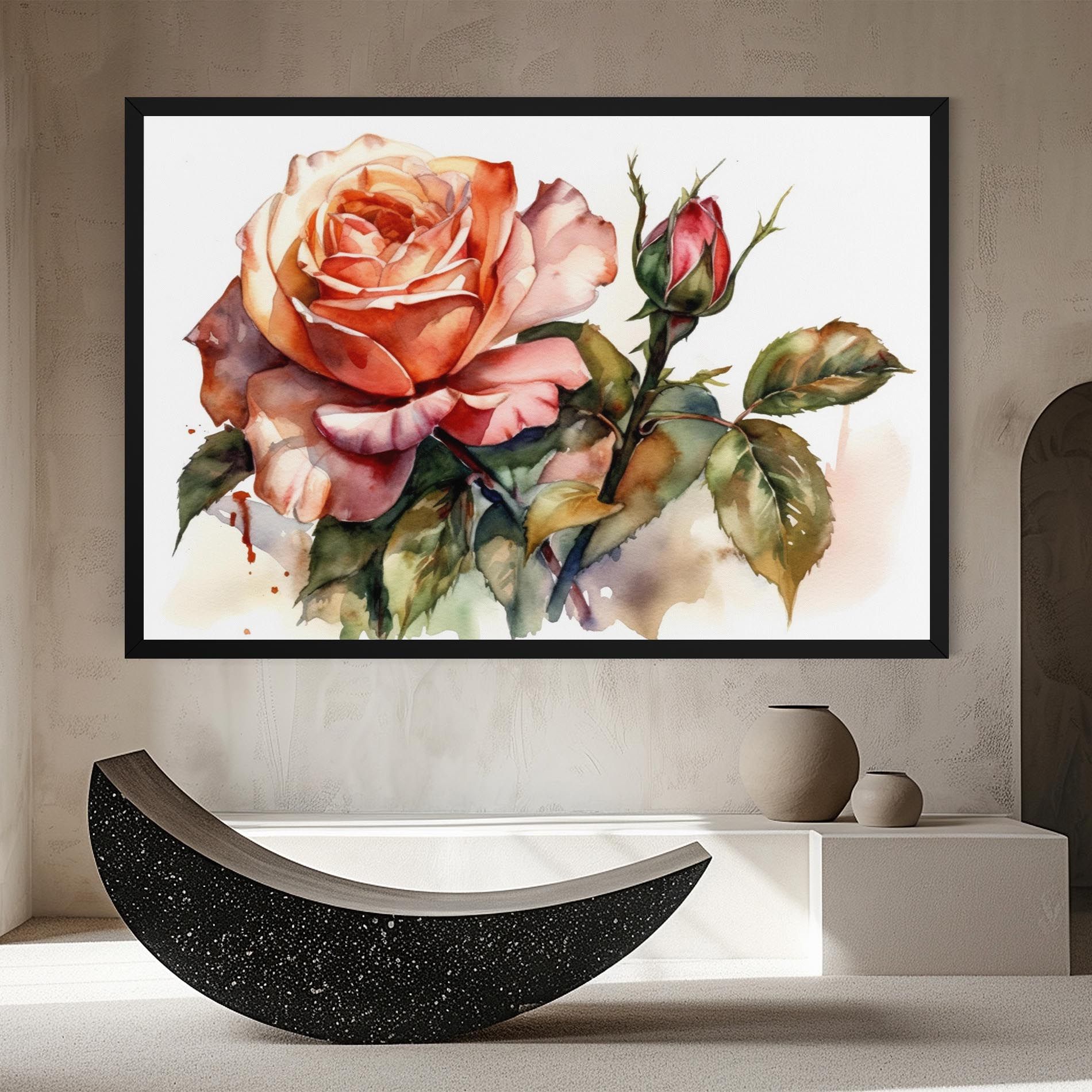 Big Rose Painted mockup 8