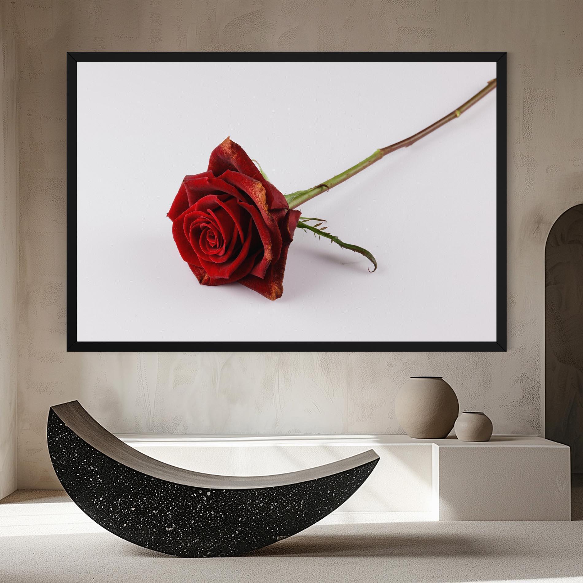 Vászonkép Lonely Rose mockup 8