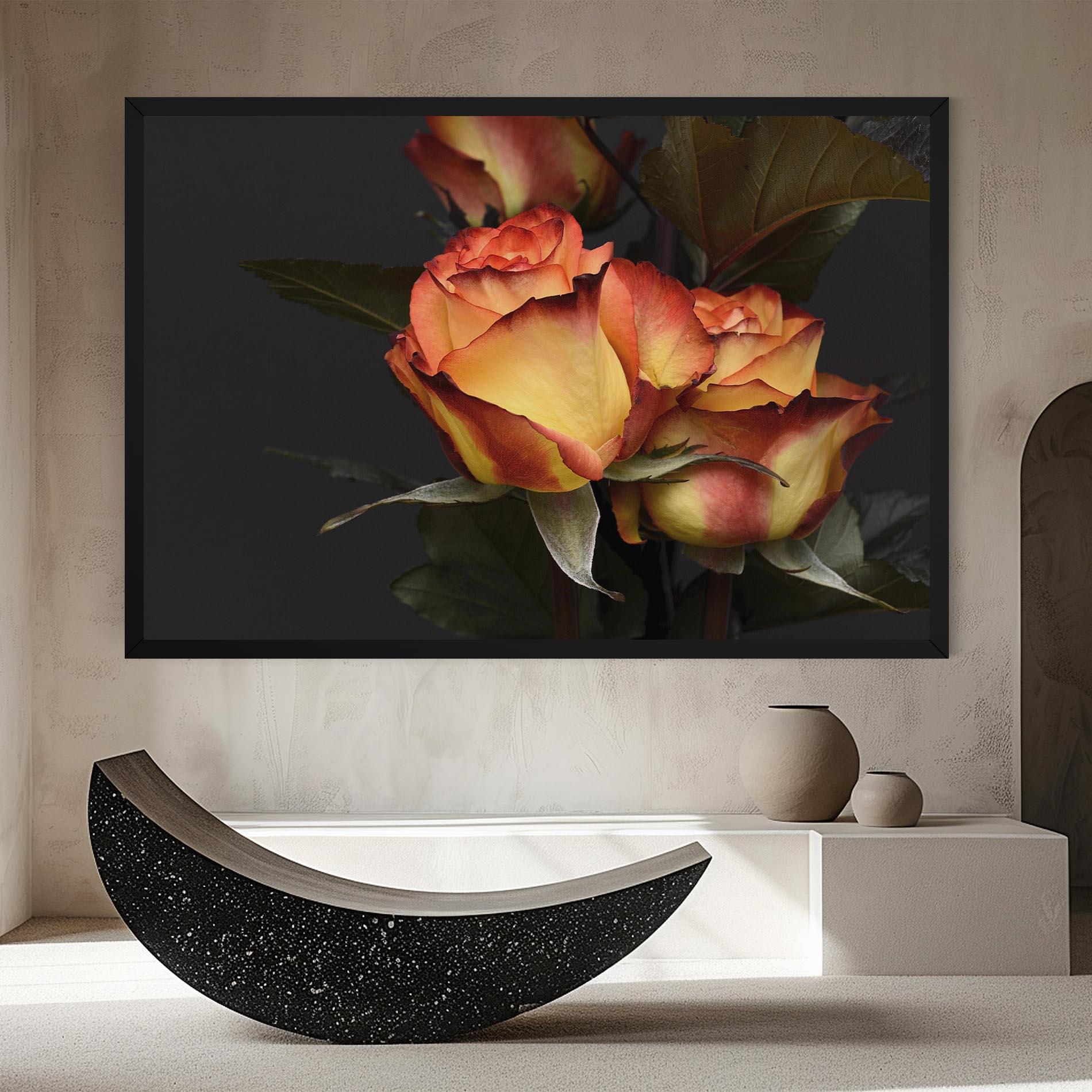 Vászonkép Orange Rose mockup 8